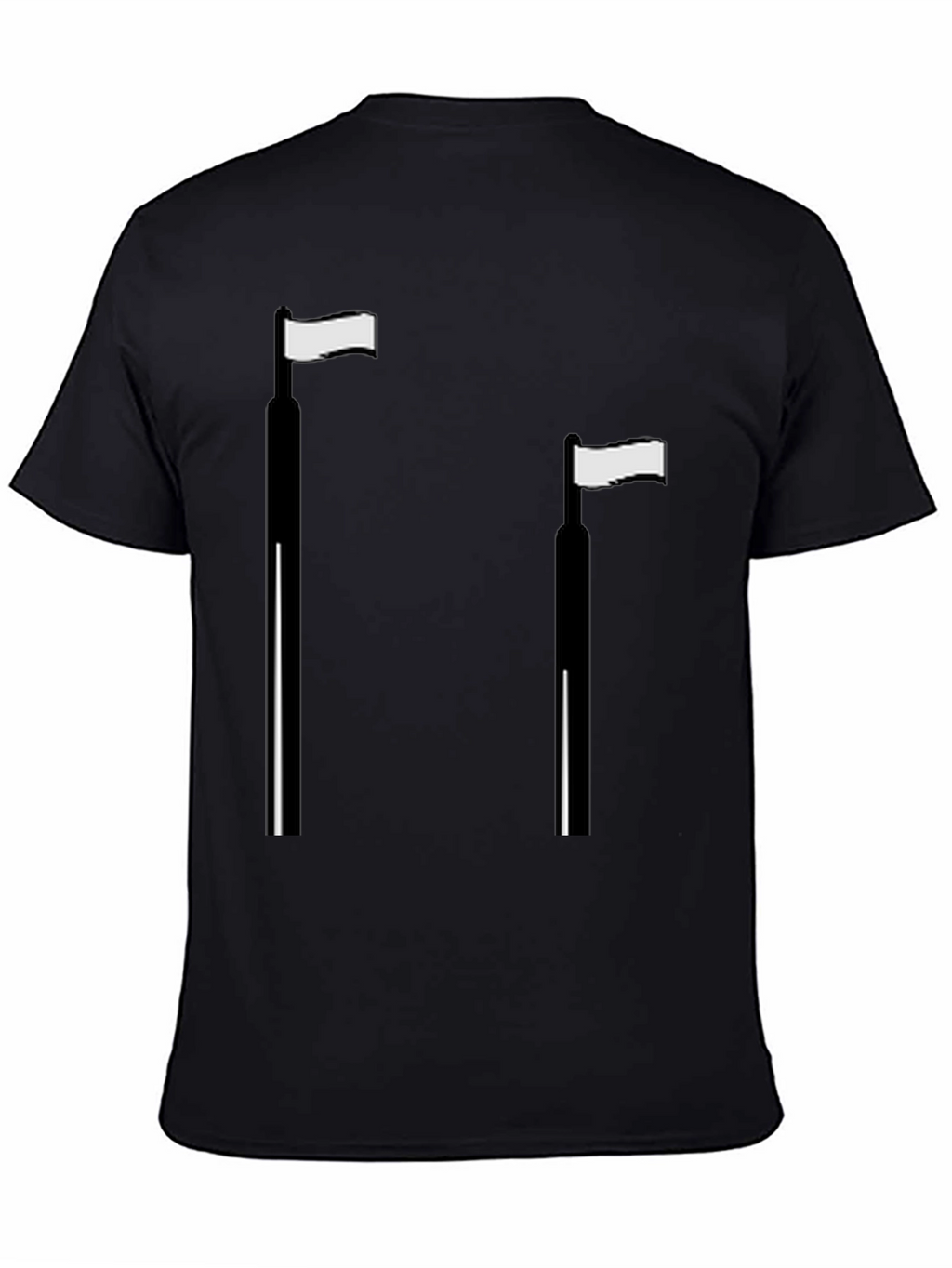 Minimalist Flag T-Shirt - Casual Style