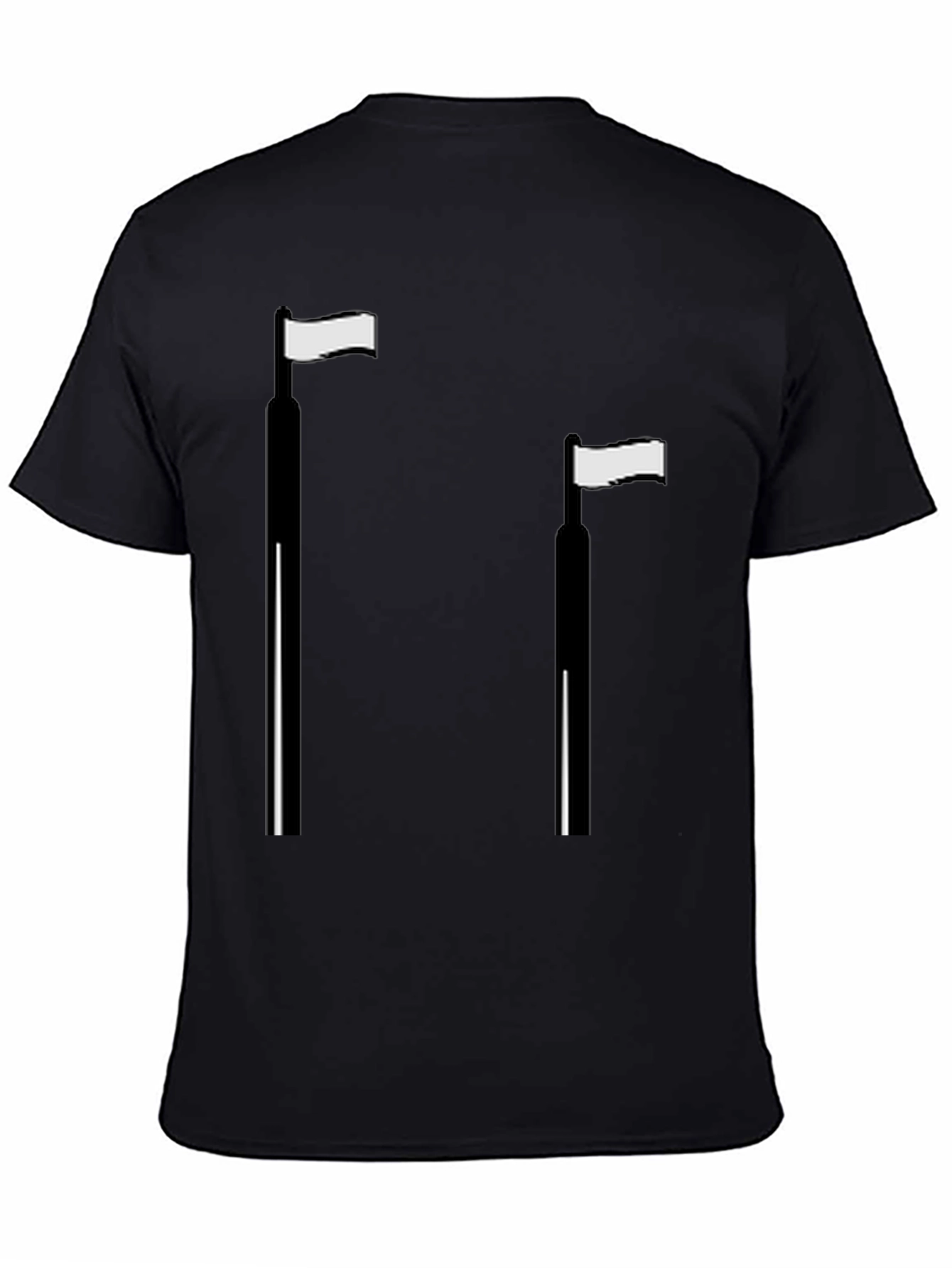 Minimalist Flag T-Shirt - Casual Style