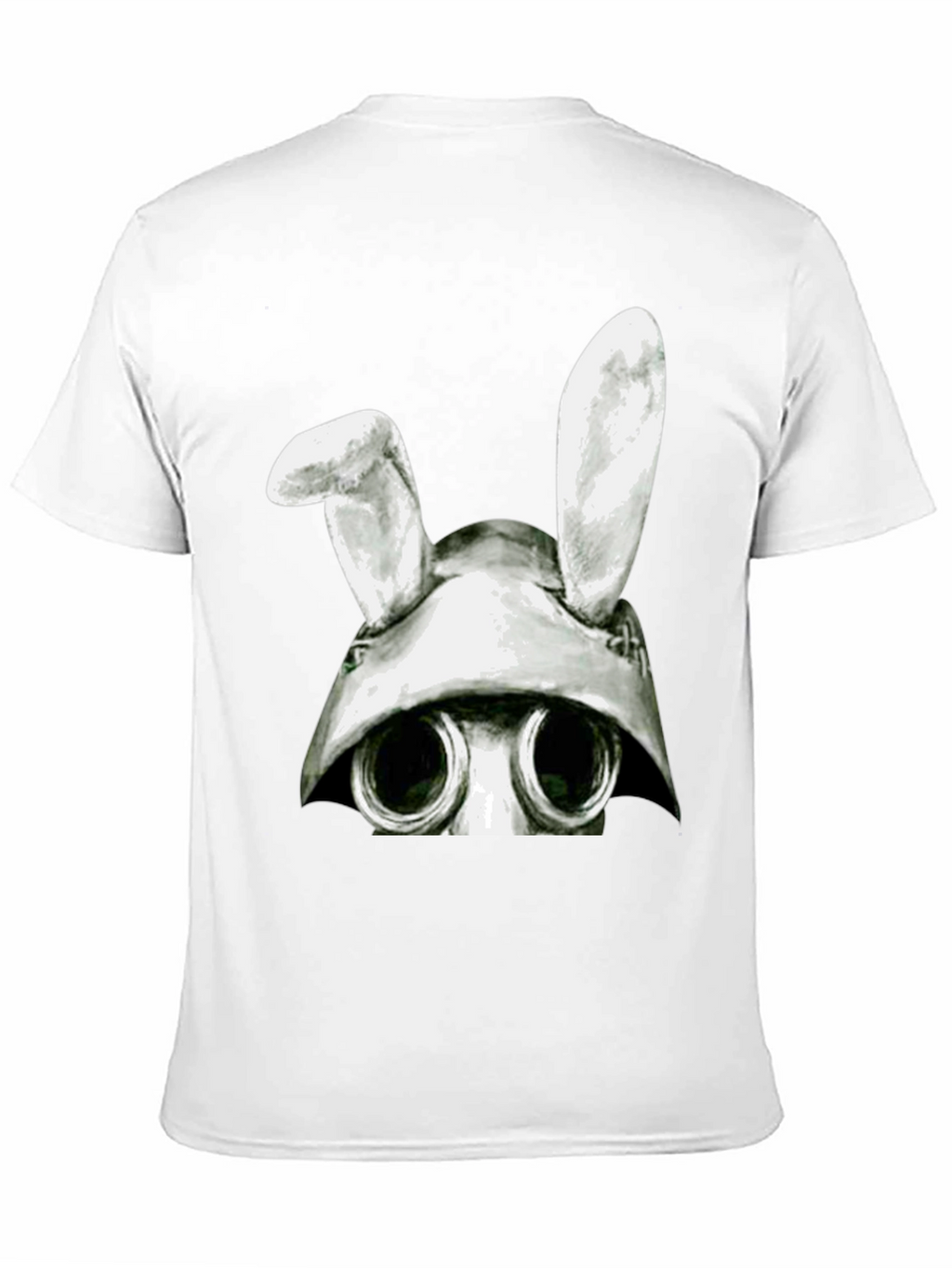 Bunny Gas Mask T-Shirt - Quirky Graphic Tee