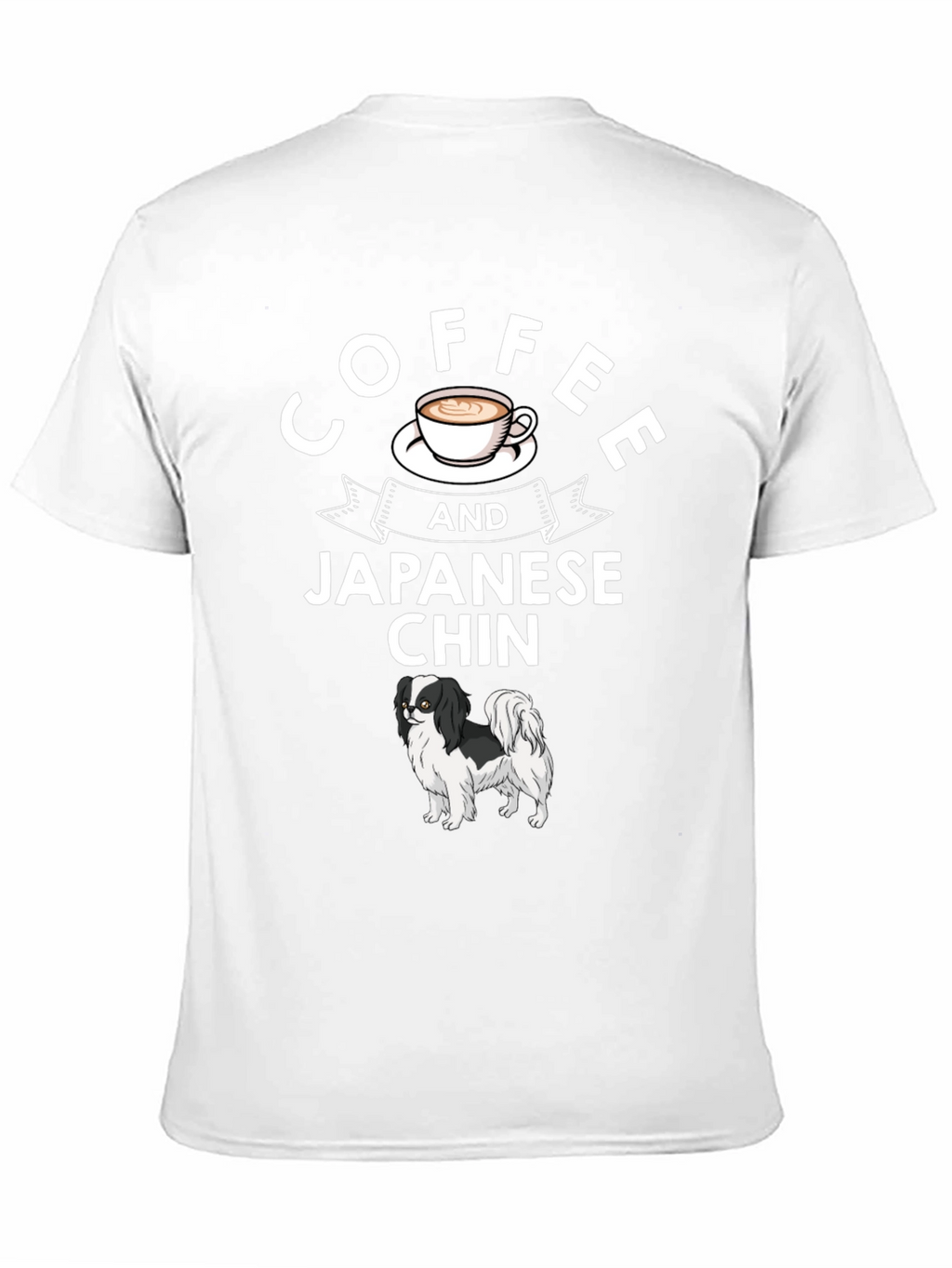 Coffee and Japanese Chin T-Shirt