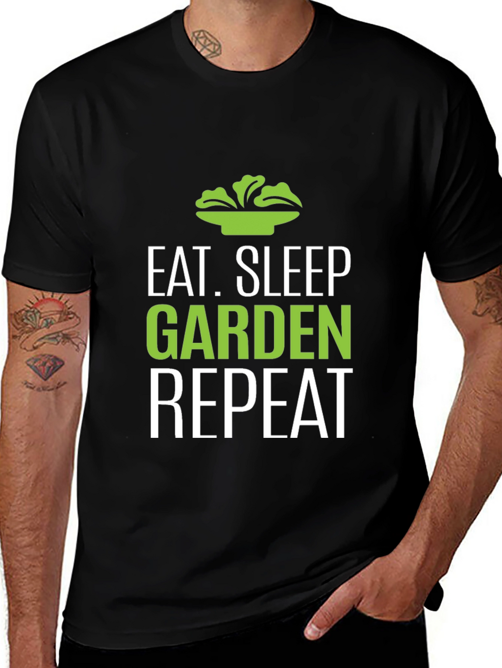 Eat Sleep Garden Repeat T-Shirt
