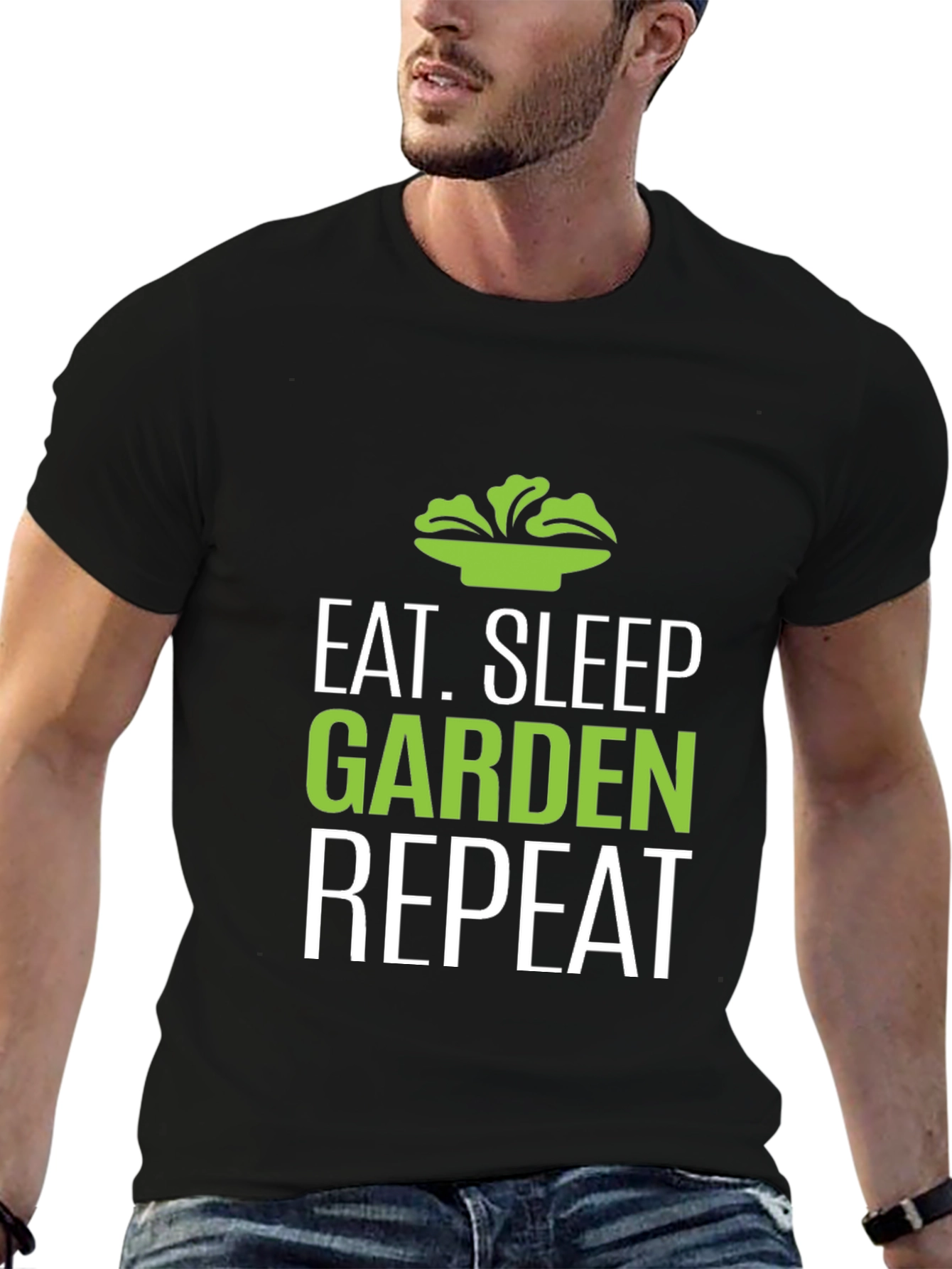Eat Sleep Garden Repeat T-Shirt