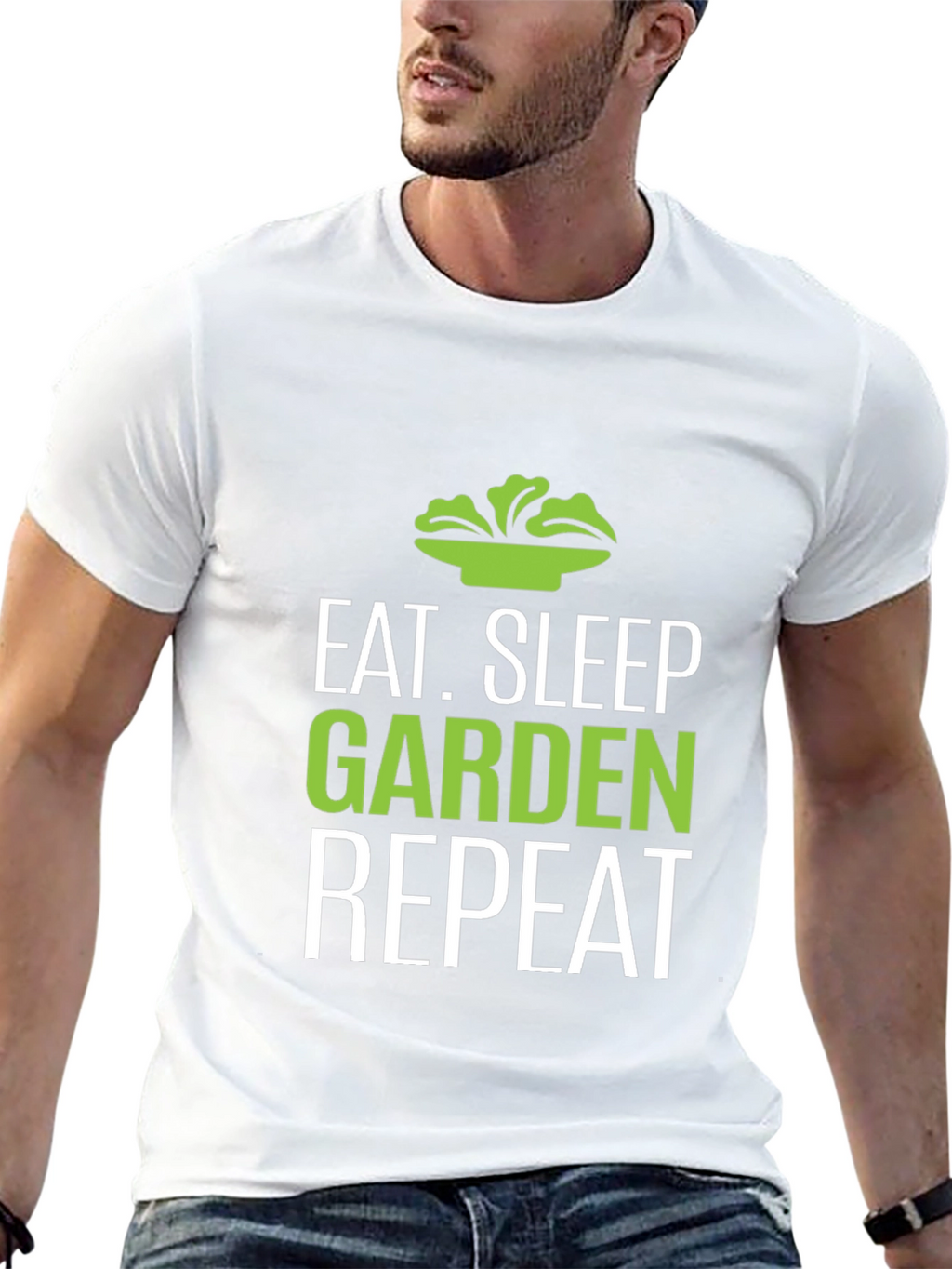 Eat Sleep Garden Repeat T-Shirt
