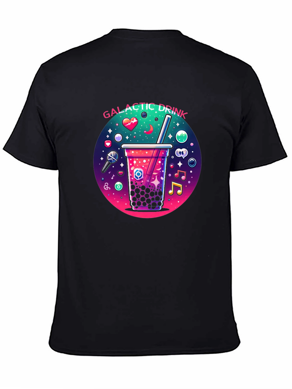 Galactic Bubble Tea Graphic Tee - Unisex