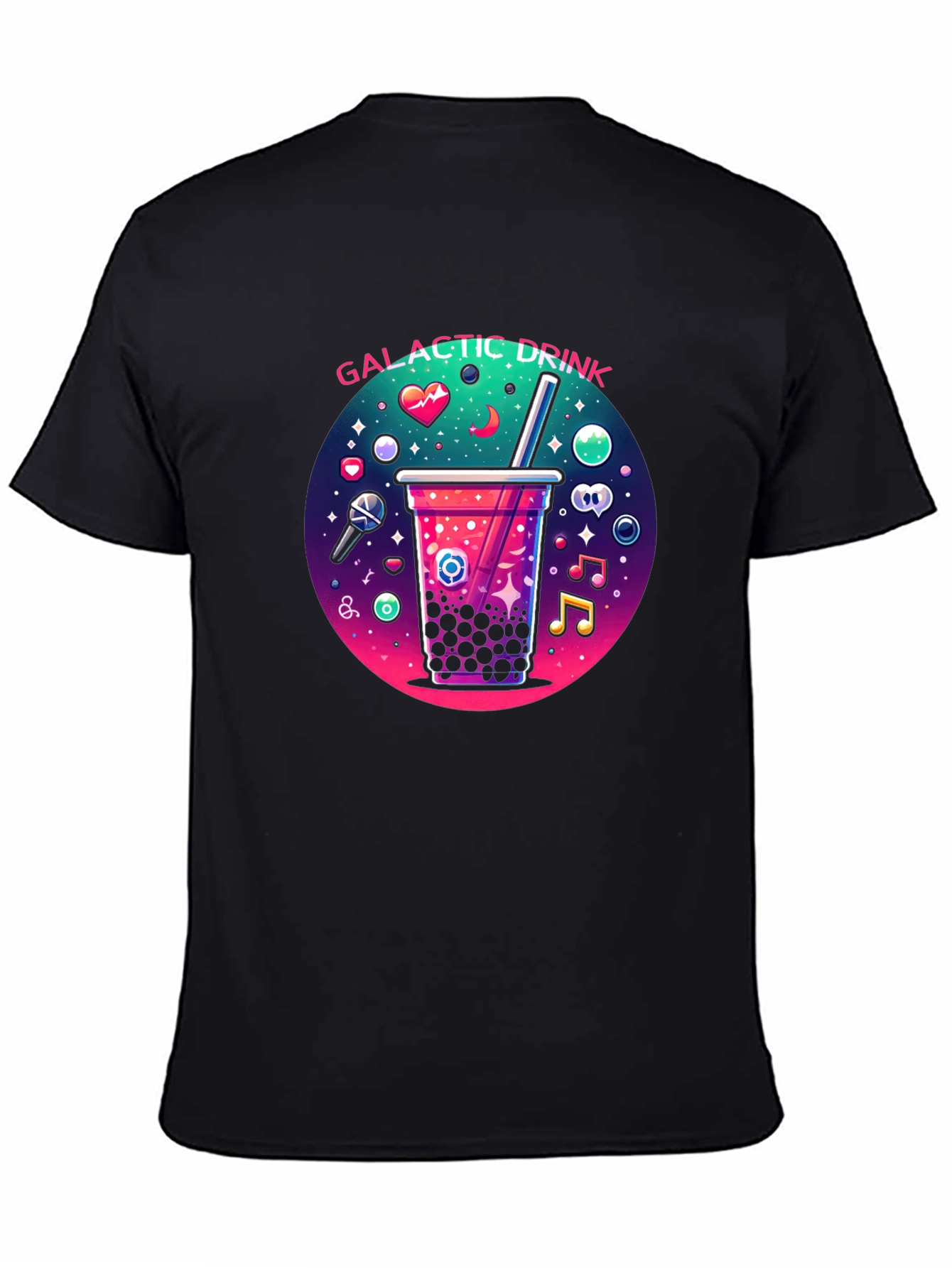 Galactic Bubble Tea Graphic Tee - Unisex