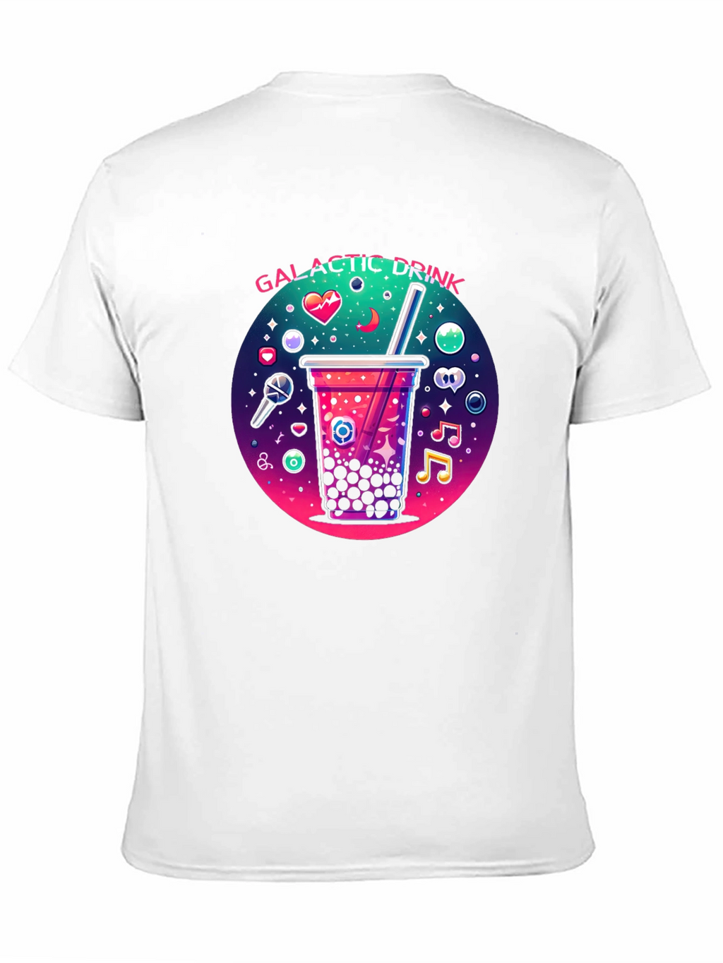 Galactic Bubble Tea Graphic Tee - Unisex