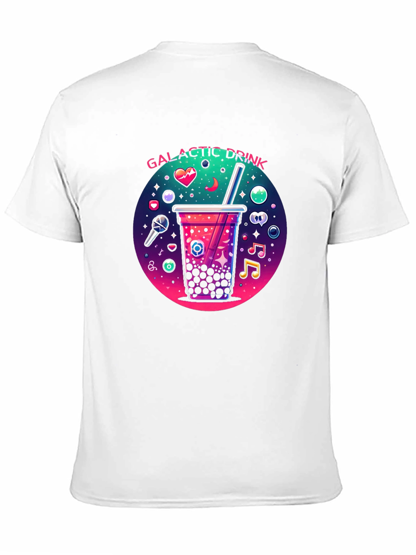 Galactic Bubble Tea Graphic Tee - Unisex