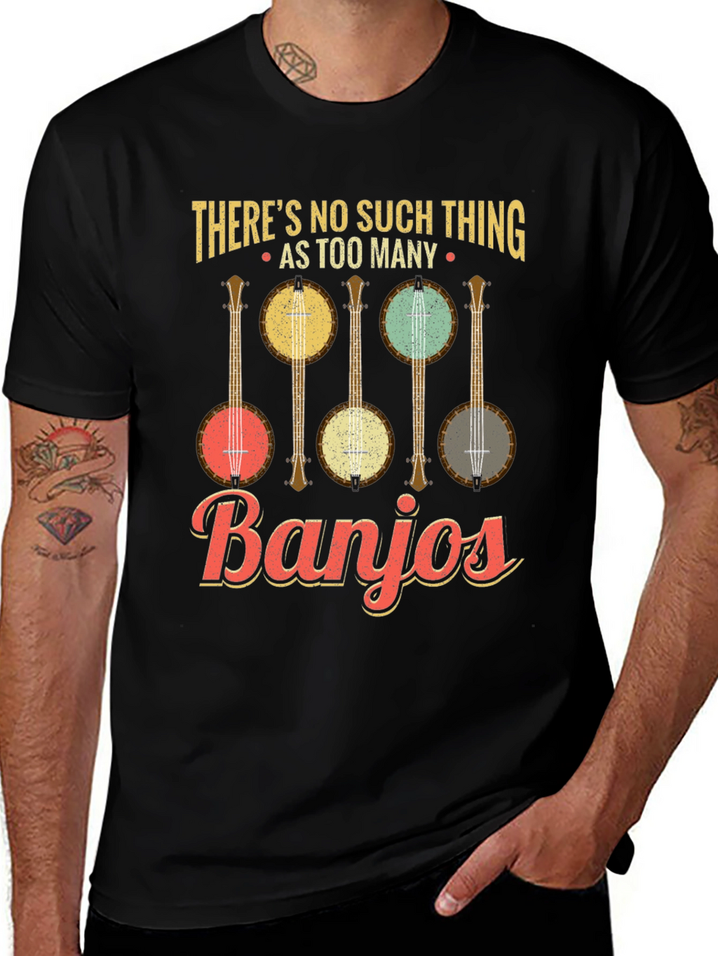 Theres No Such Thing as Too Many Banjos T-Shirt