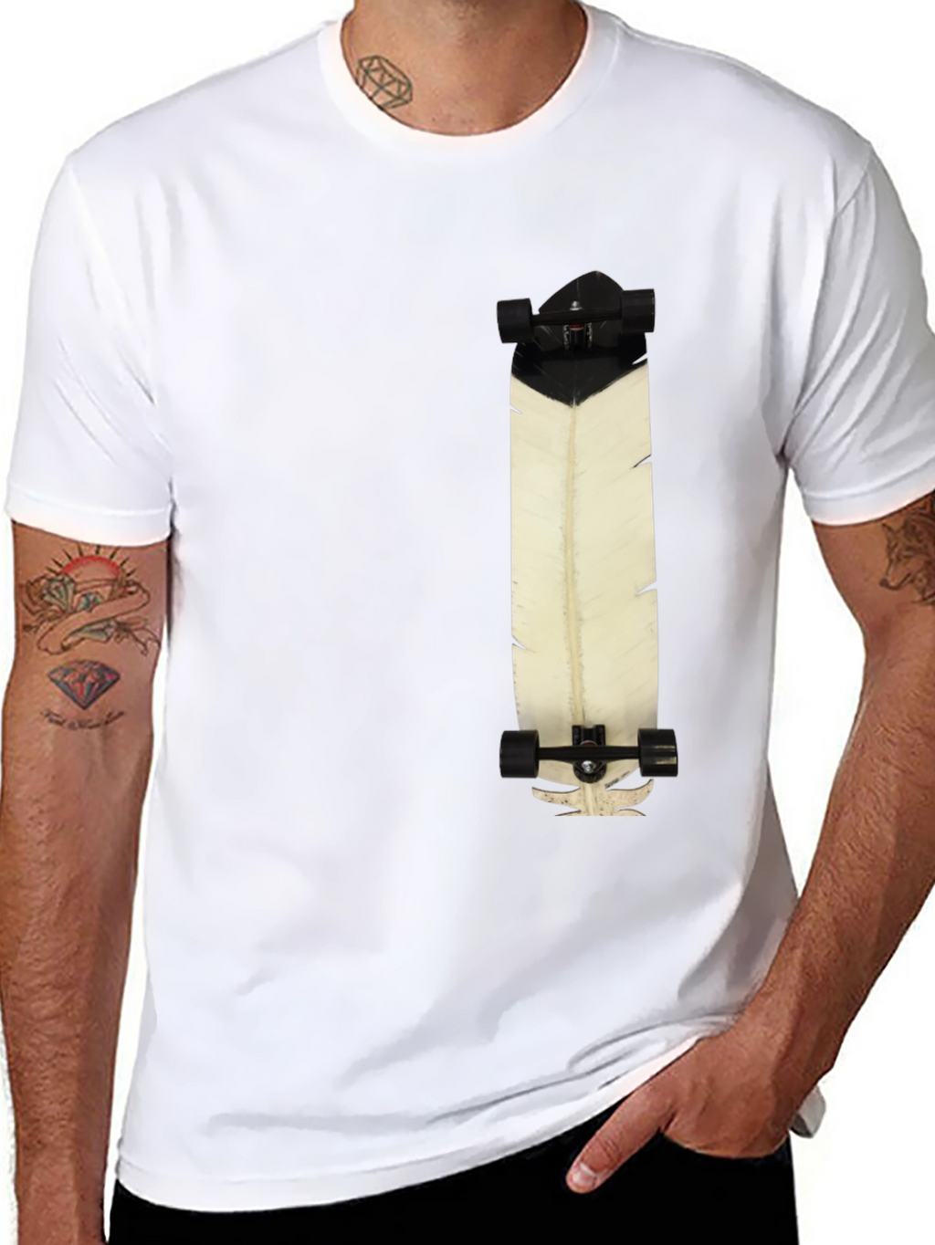 Skateboard Graphic Tee - Cool Casual Style