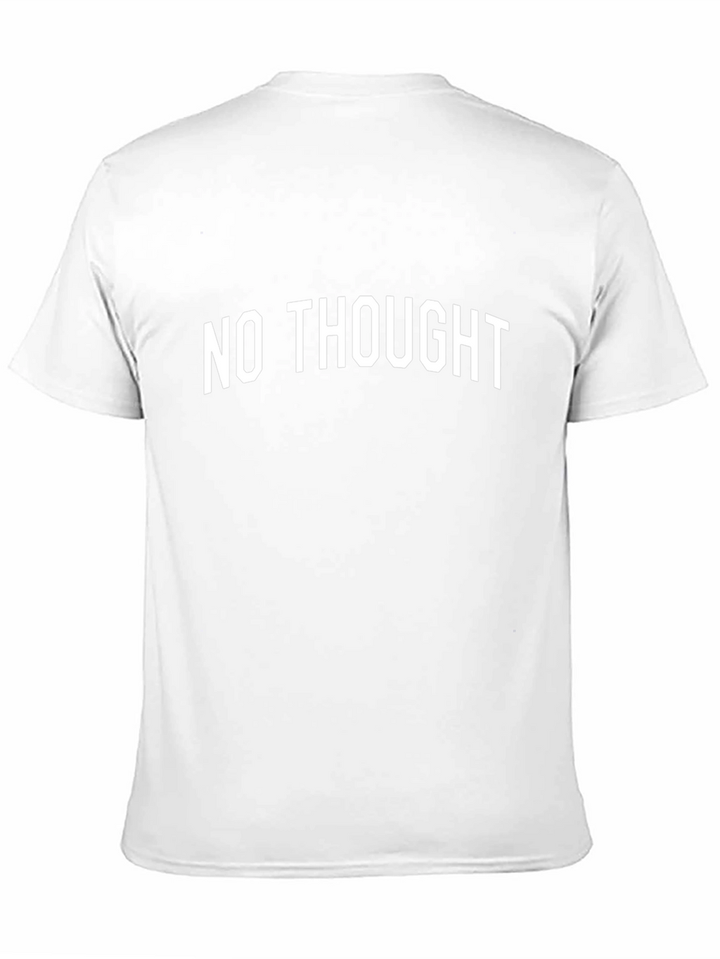 No Thought Graphic Tee - Comfy Black T-Shirt