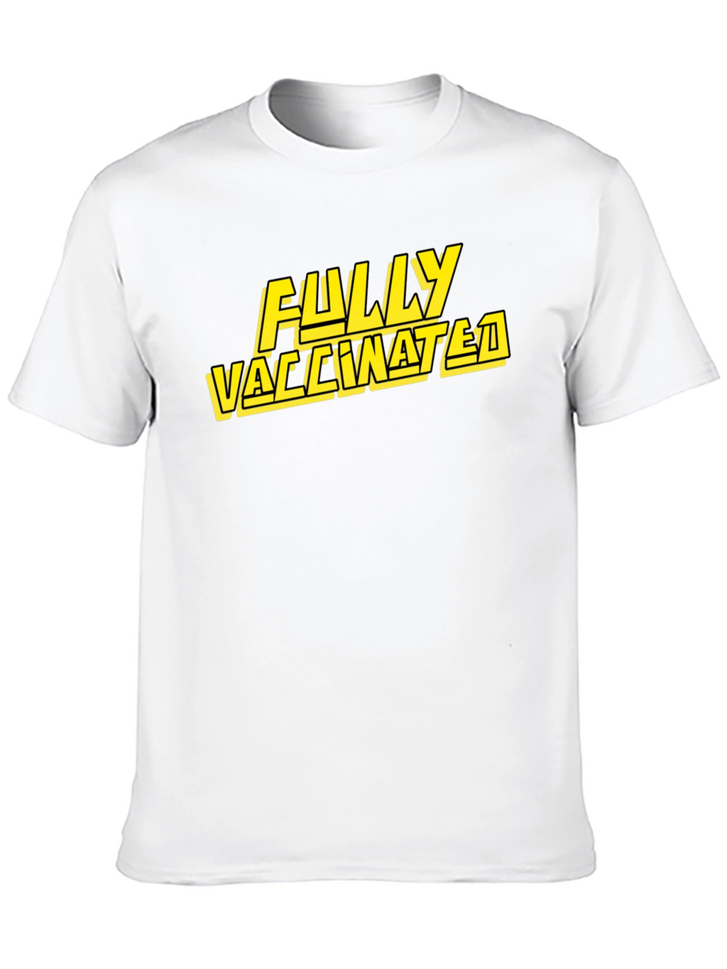 Fully Vaccinated Graphic Tee - Black T-Shirt