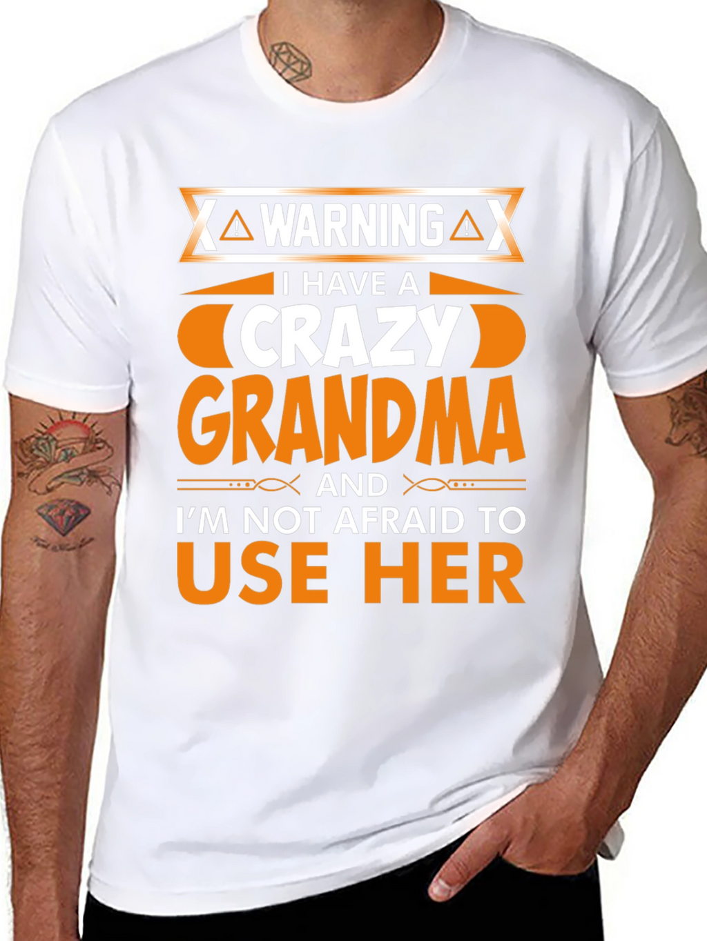 Warning Crazy Grandma T-Shirt