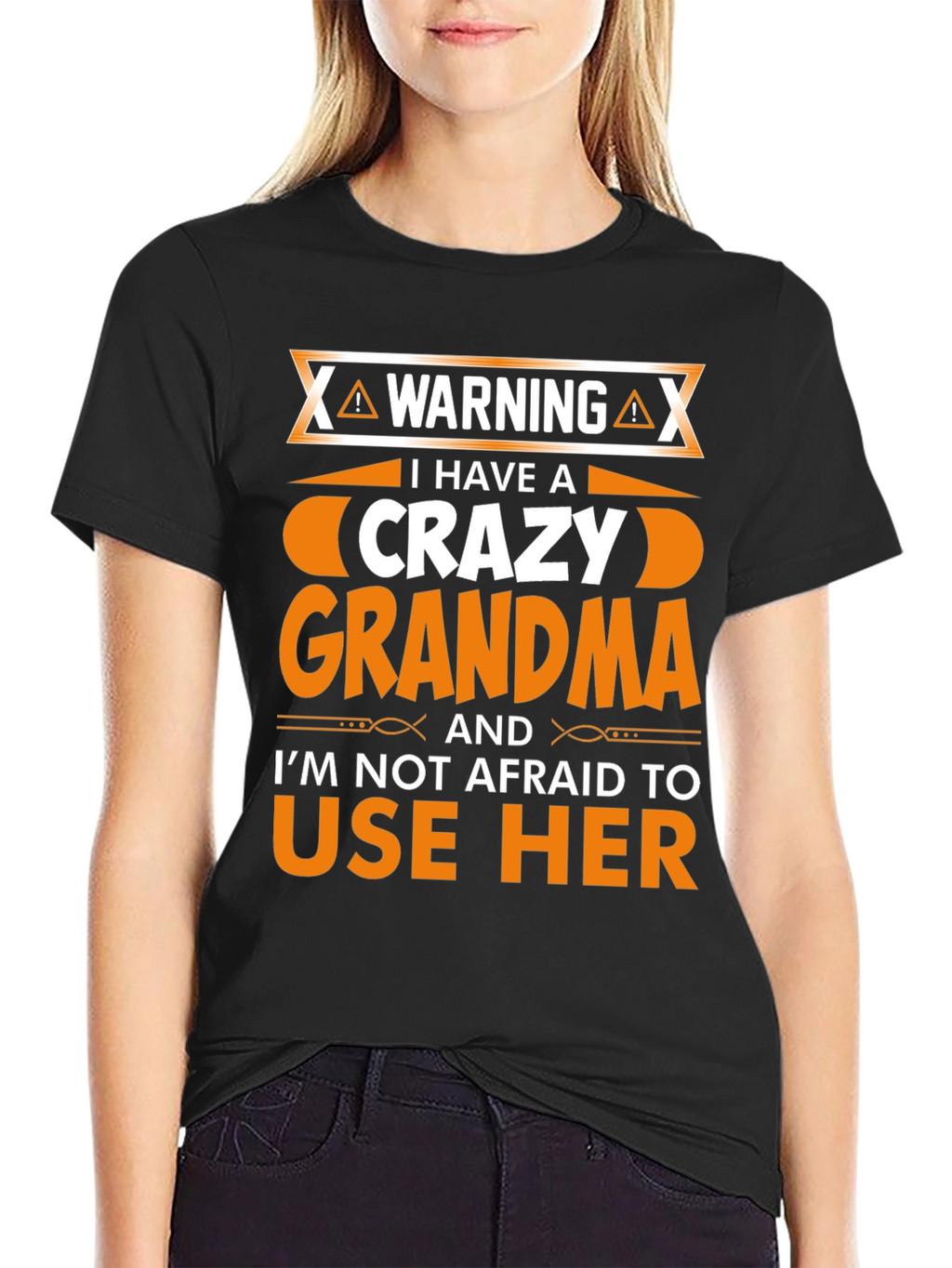 Warning Crazy Grandma T-Shirt
