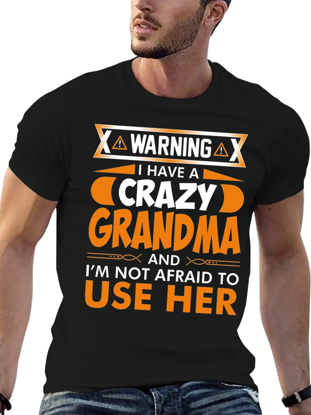 Warning Crazy Grandma T-Shirt
