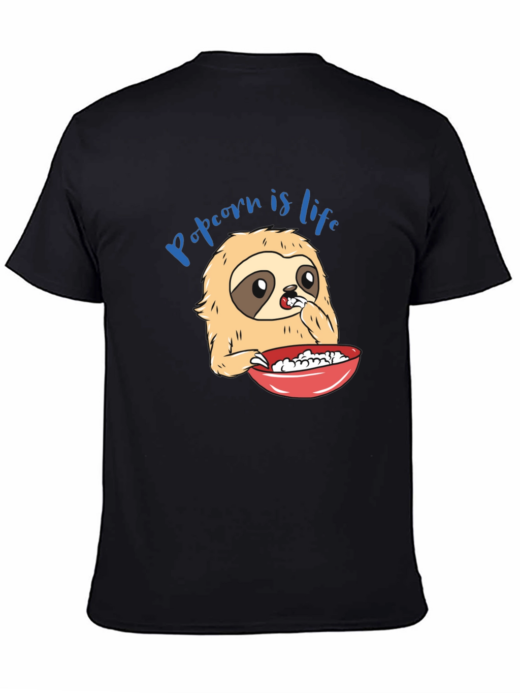 Popcorn Sloth T-Shirt