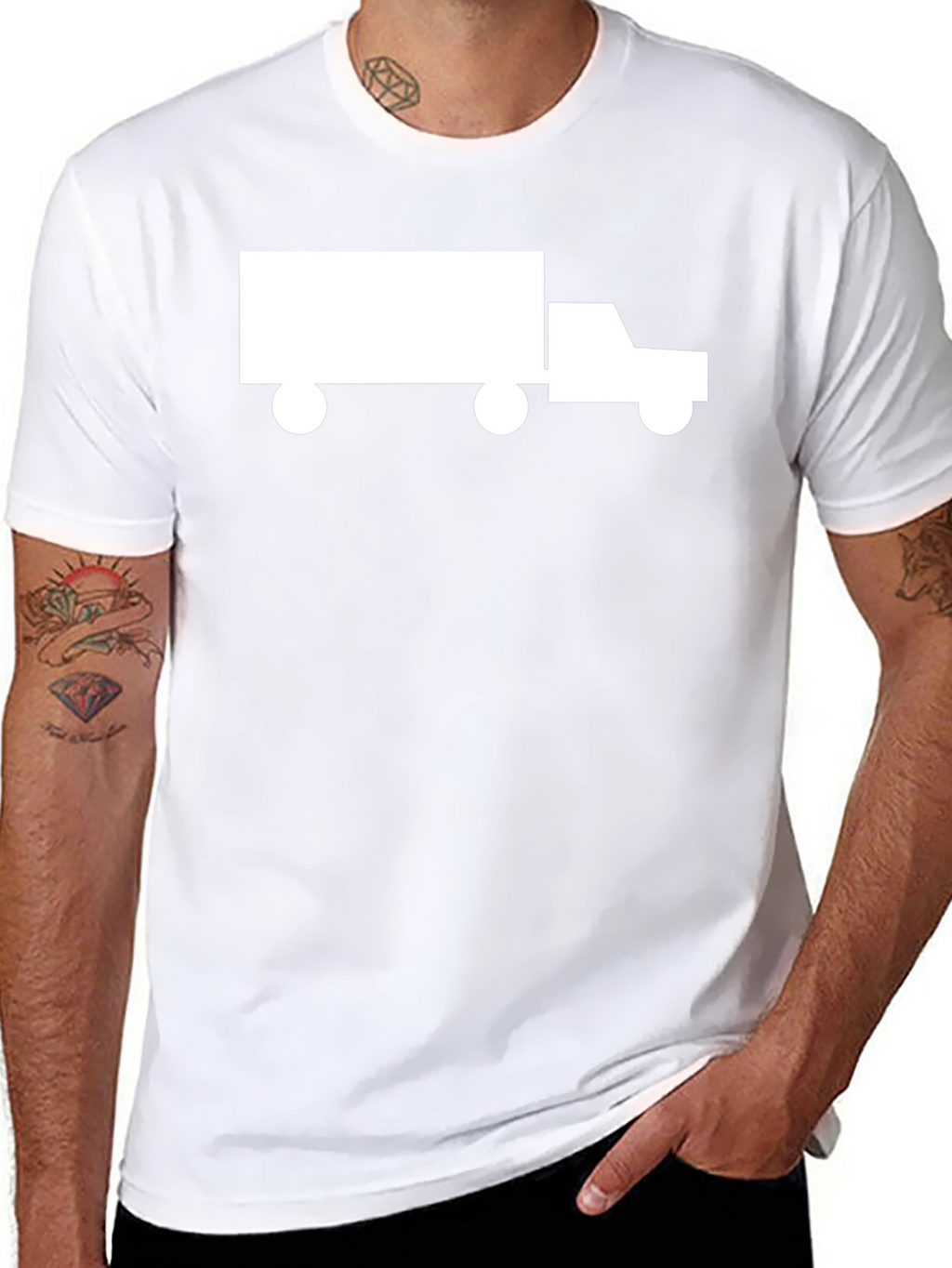 Truck Graphic Tee - Classic Black T-Shirt