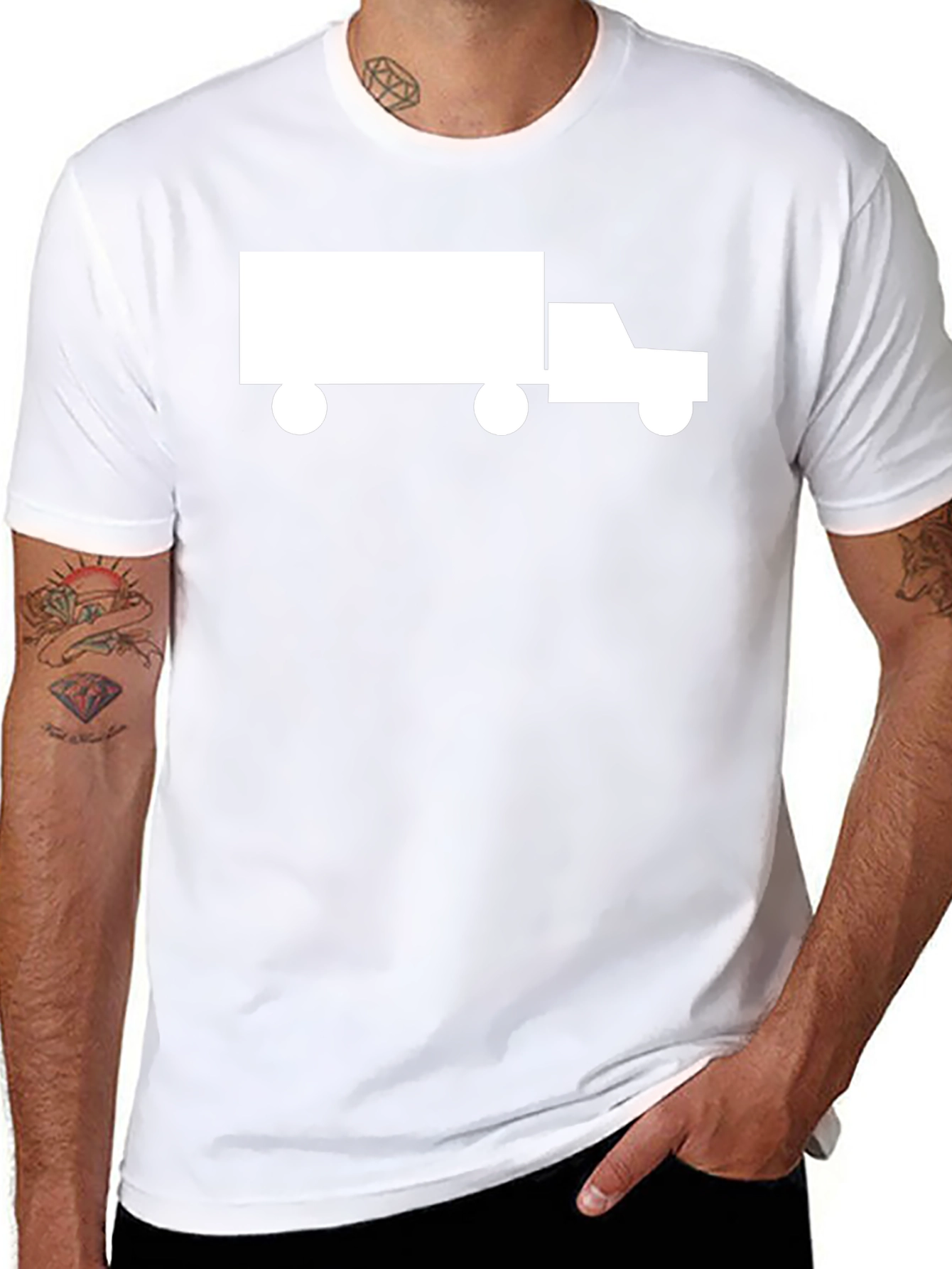 Truck Graphic Tee - Classic Black T-Shirt