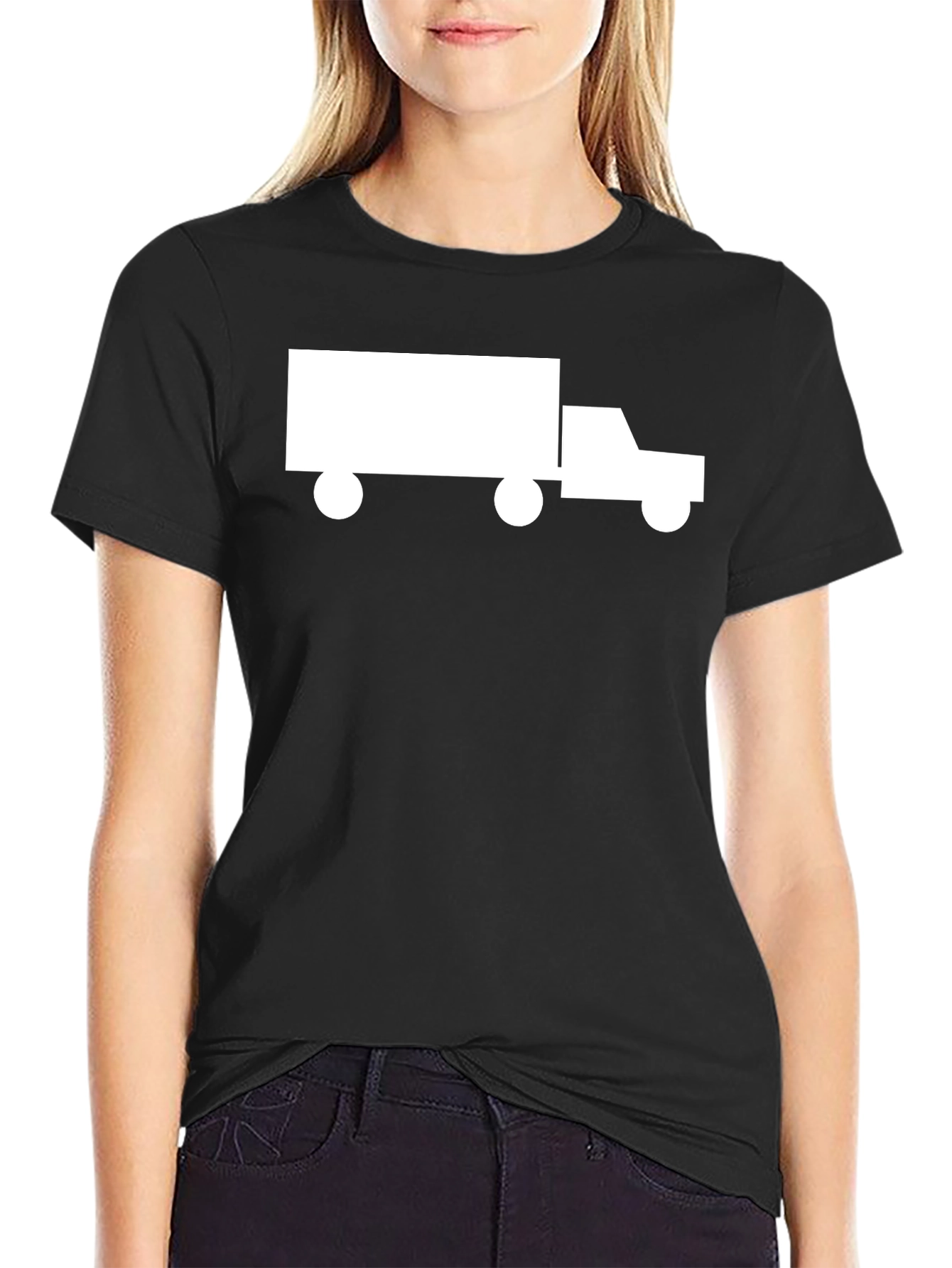 Truck Graphic Tee - Classic Black T-Shirt