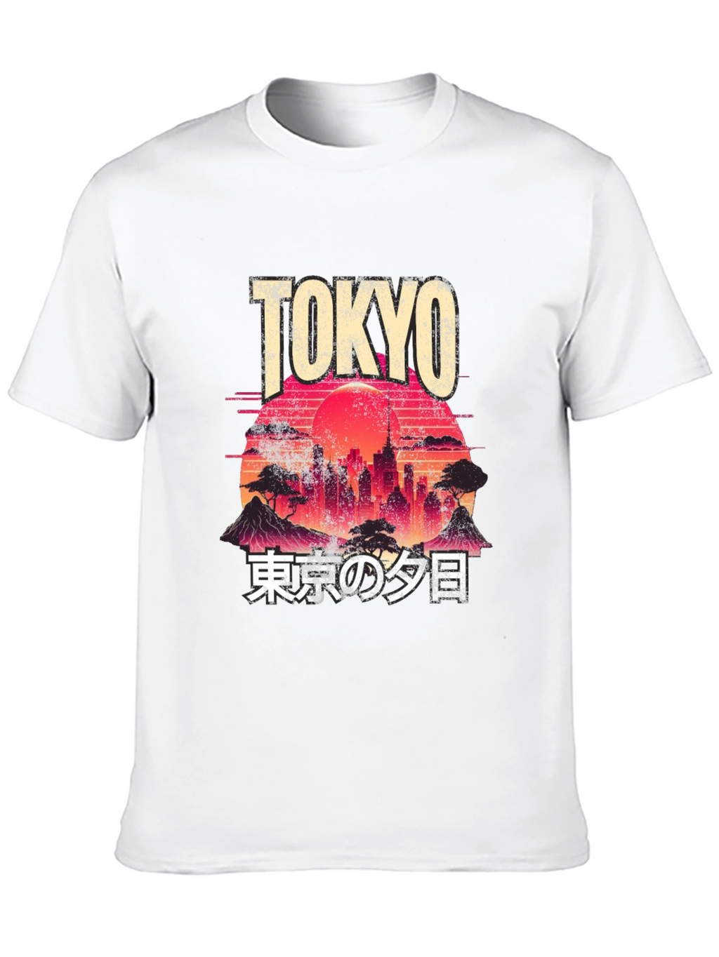 Tokyo Sunset Graphic T-Shirt - Urban Japan Tee