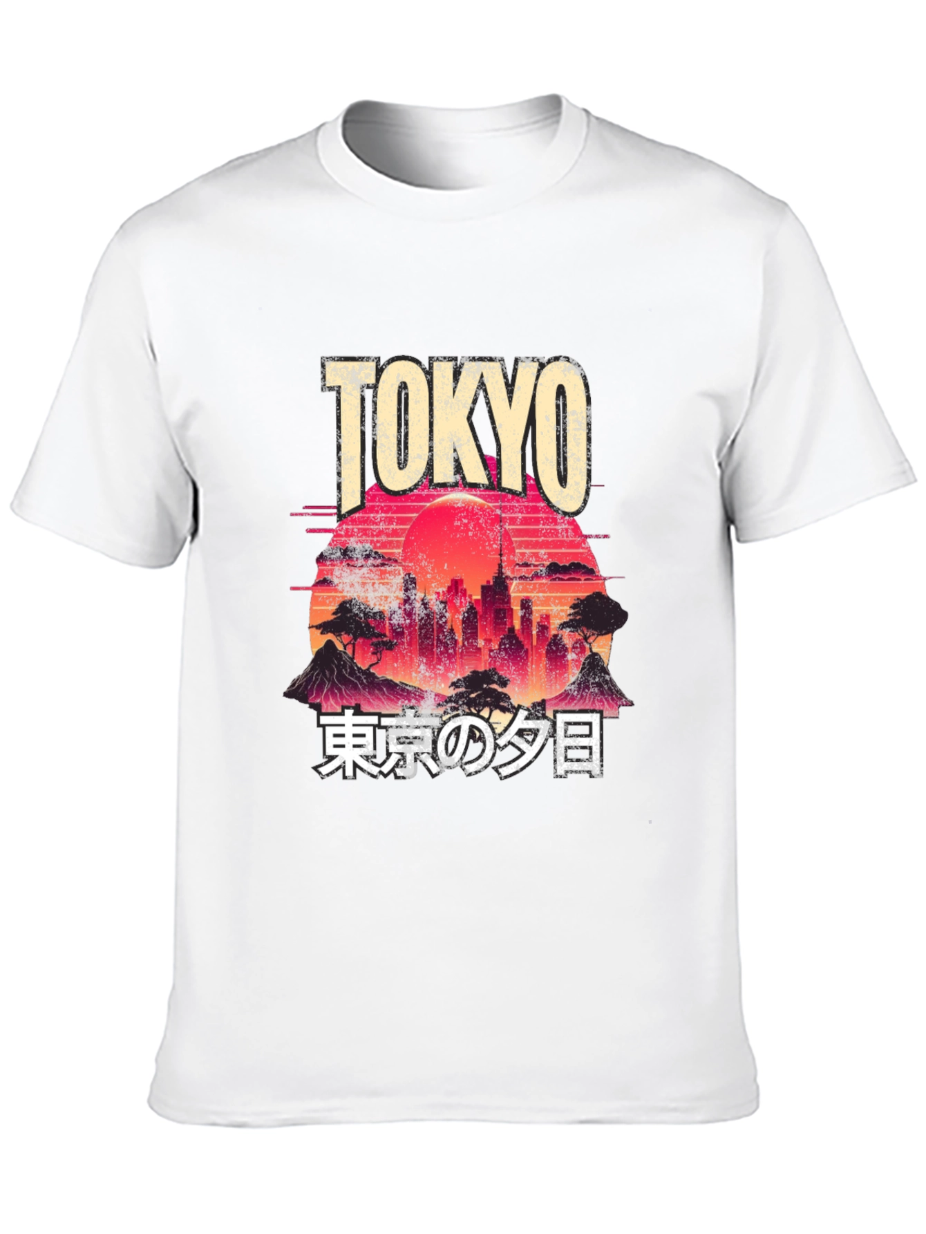 Tokyo Sunset Graphic T-Shirt - Urban Japan Tee