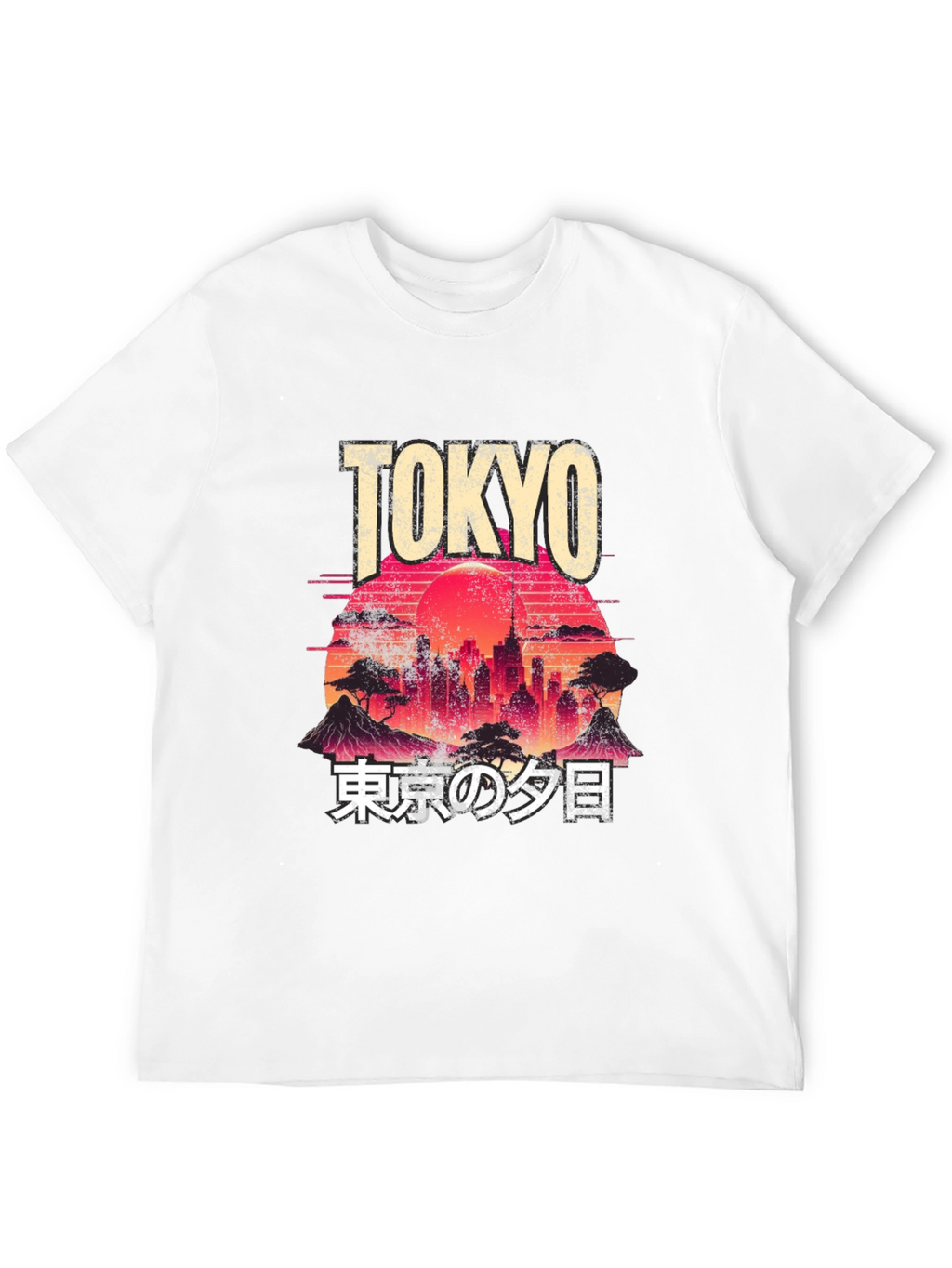 Tokyo Sunset Graphic T-Shirt - Urban Japan Tee