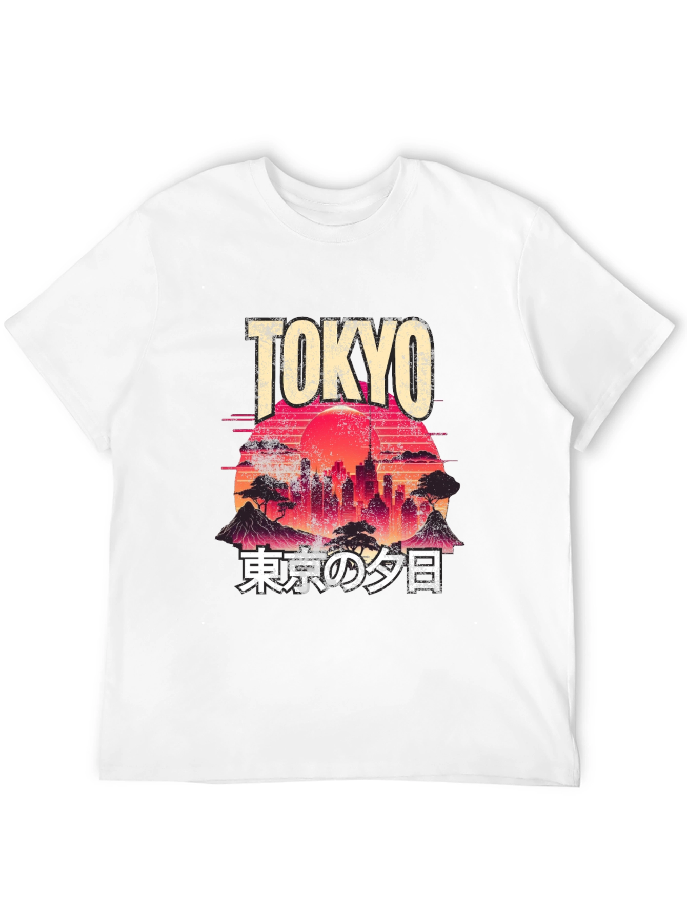 Tokyo Sunset Graphic T-Shirt - Urban Japan Tee