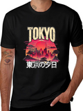 Tokyo Sunset Graphic T-Shirt - Urban Japan Tee
