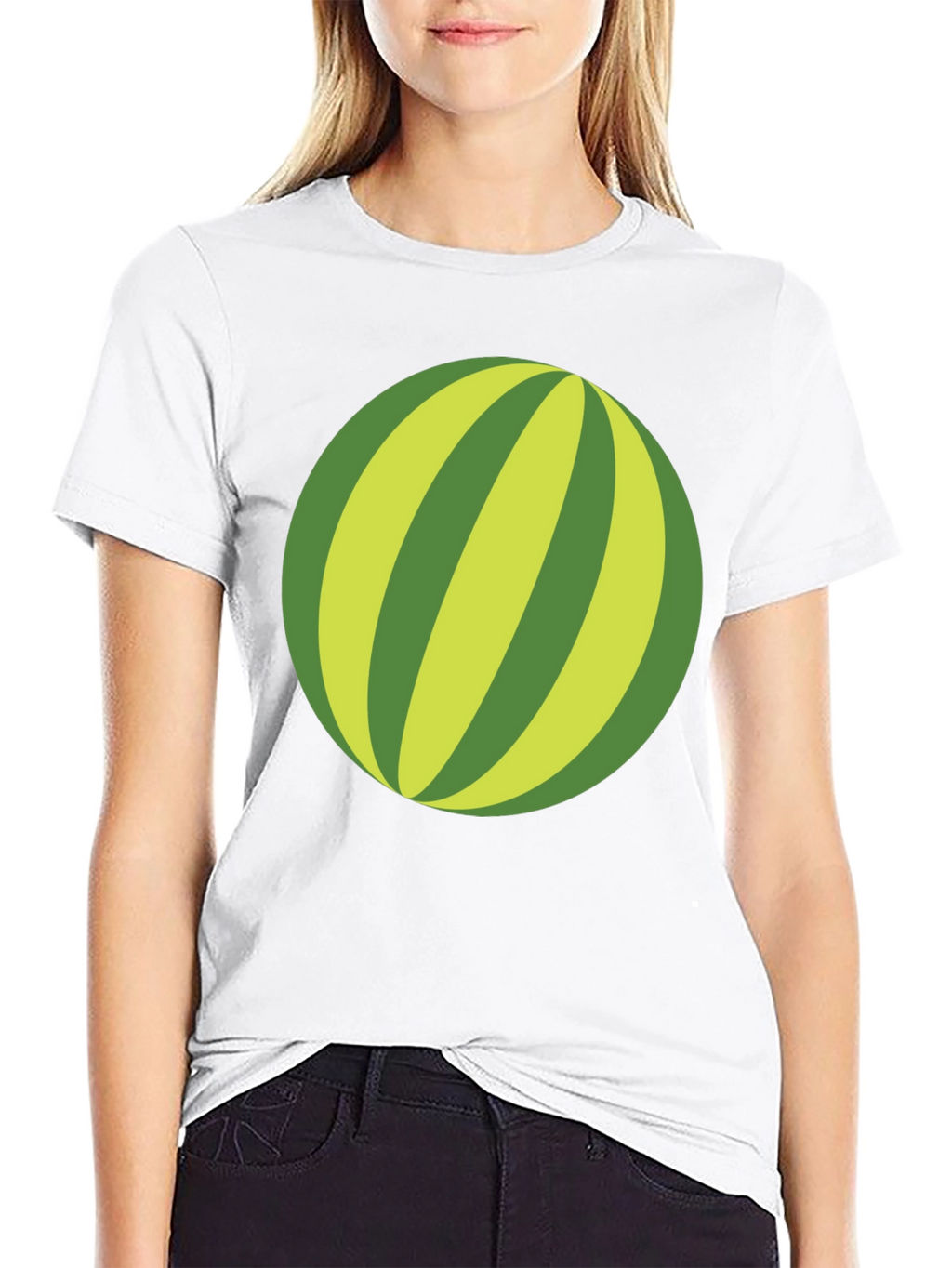 Whimsical Watermelon Graphic Tee - Casual Comfort
