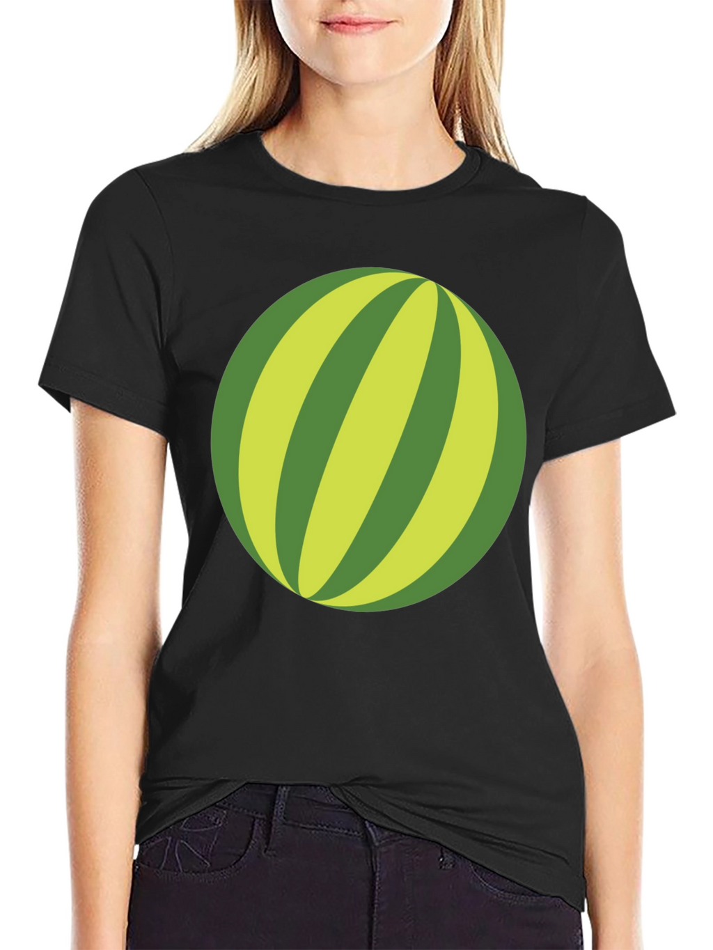 Whimsical Watermelon Graphic Tee - Casual Comfort