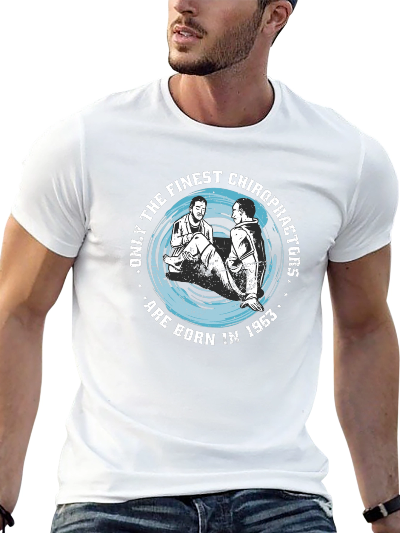 Finest Chiropractors Born In 1963 T-Shirt