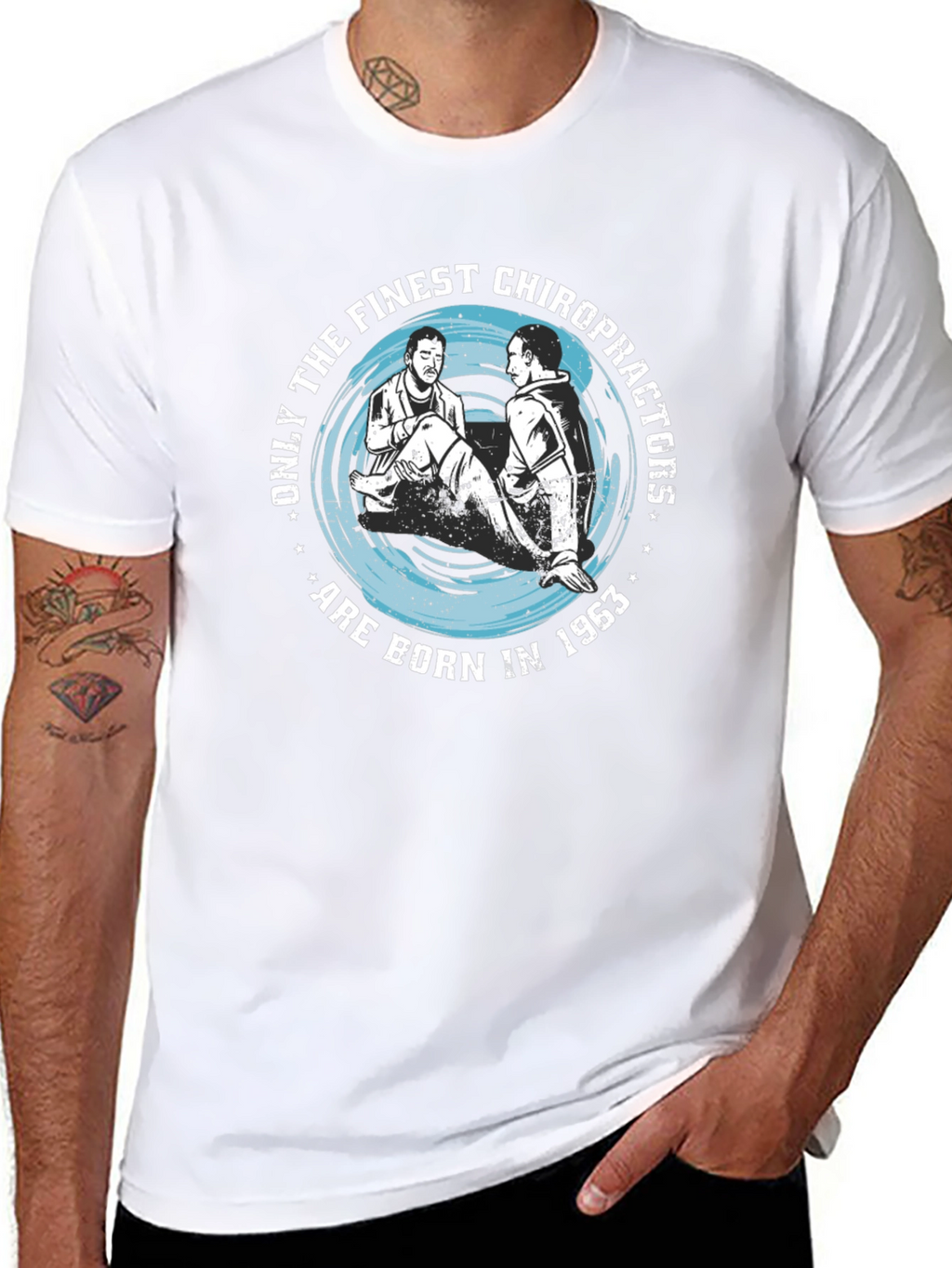 Finest Chiropractors Born In 1963 T-Shirt