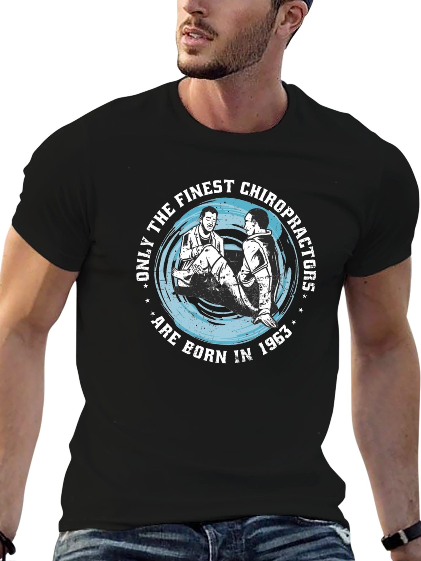 Finest Chiropractors Born In 1963 T-Shirt