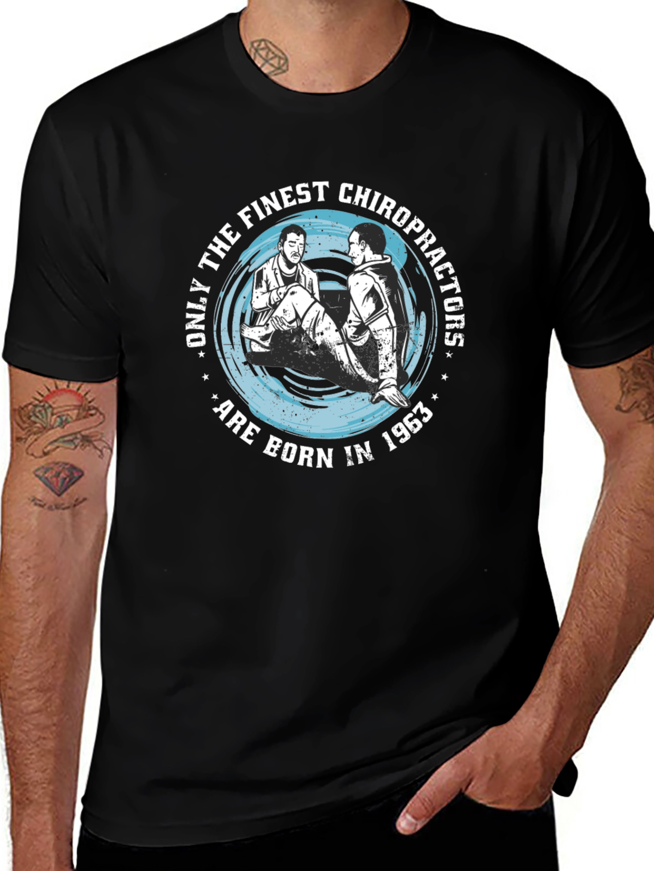 Finest Chiropractors Born In 1963 T-Shirt