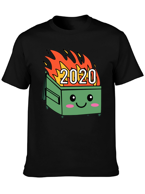 2020 Dumpster Fire T-Shirt - Unisex Graphic Tee