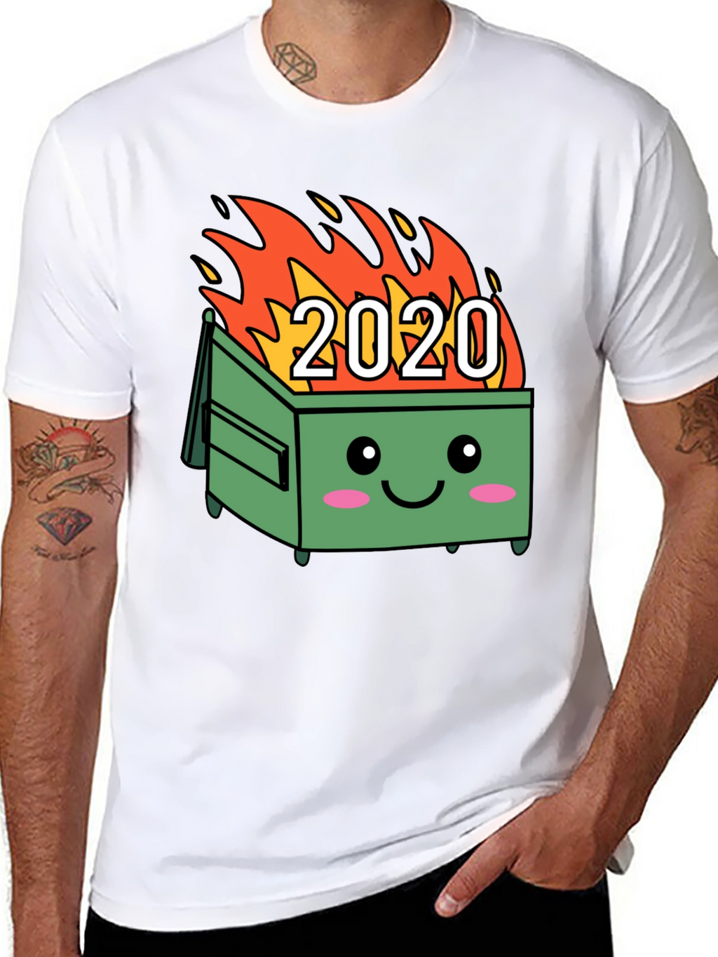 2020 Dumpster Fire T-Shirt - Unisex Graphic Tee
