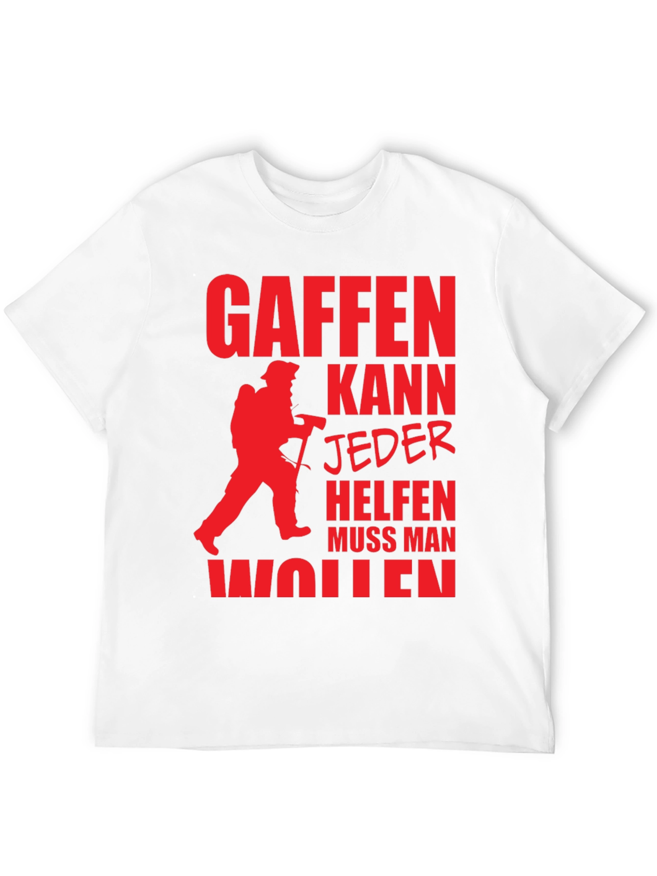 Firefighter Graphic Tee - Helping is a Must