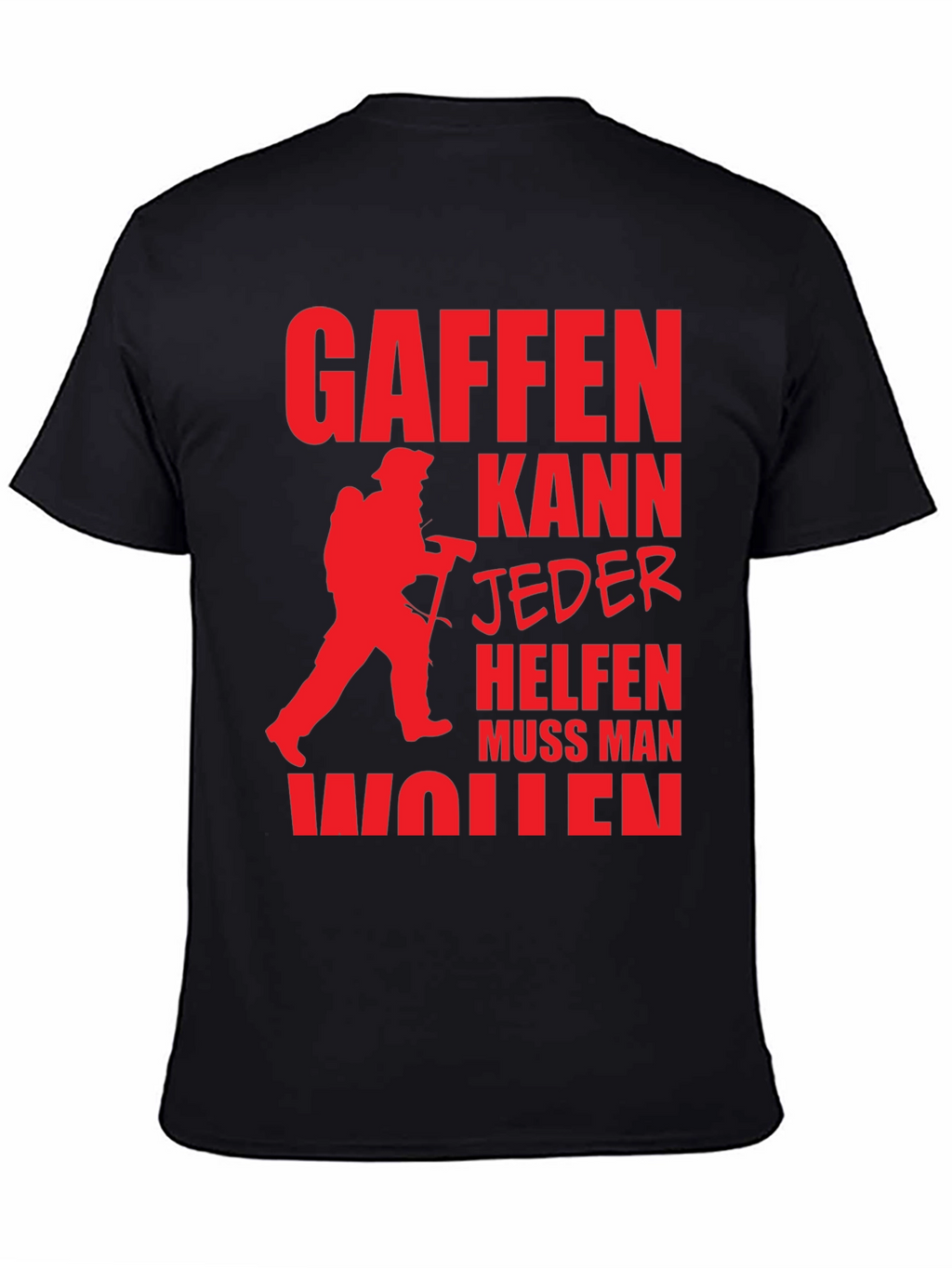 Firefighter Graphic Tee - Helping is a Must