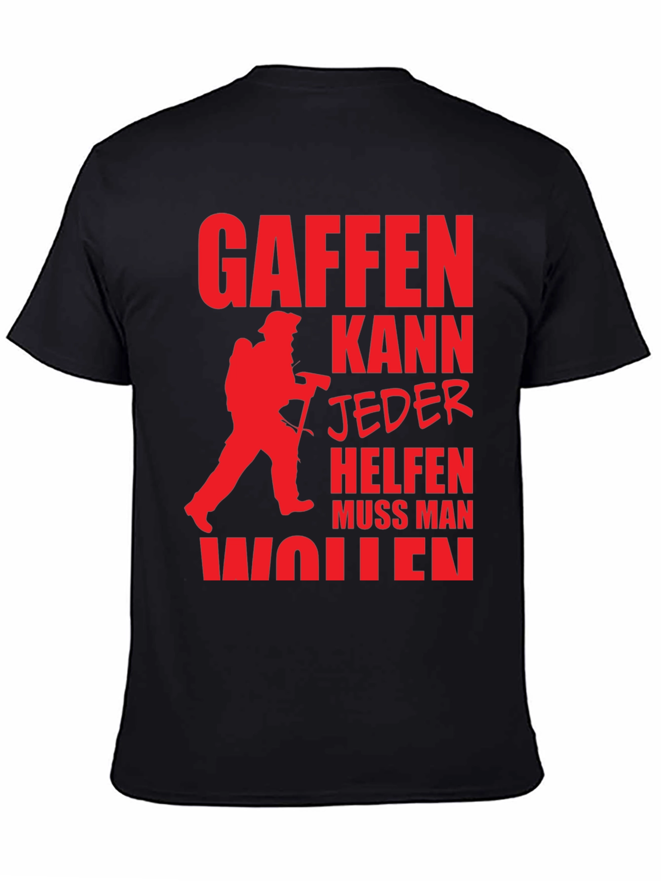 Firefighter Graphic Tee - Helping is a Must