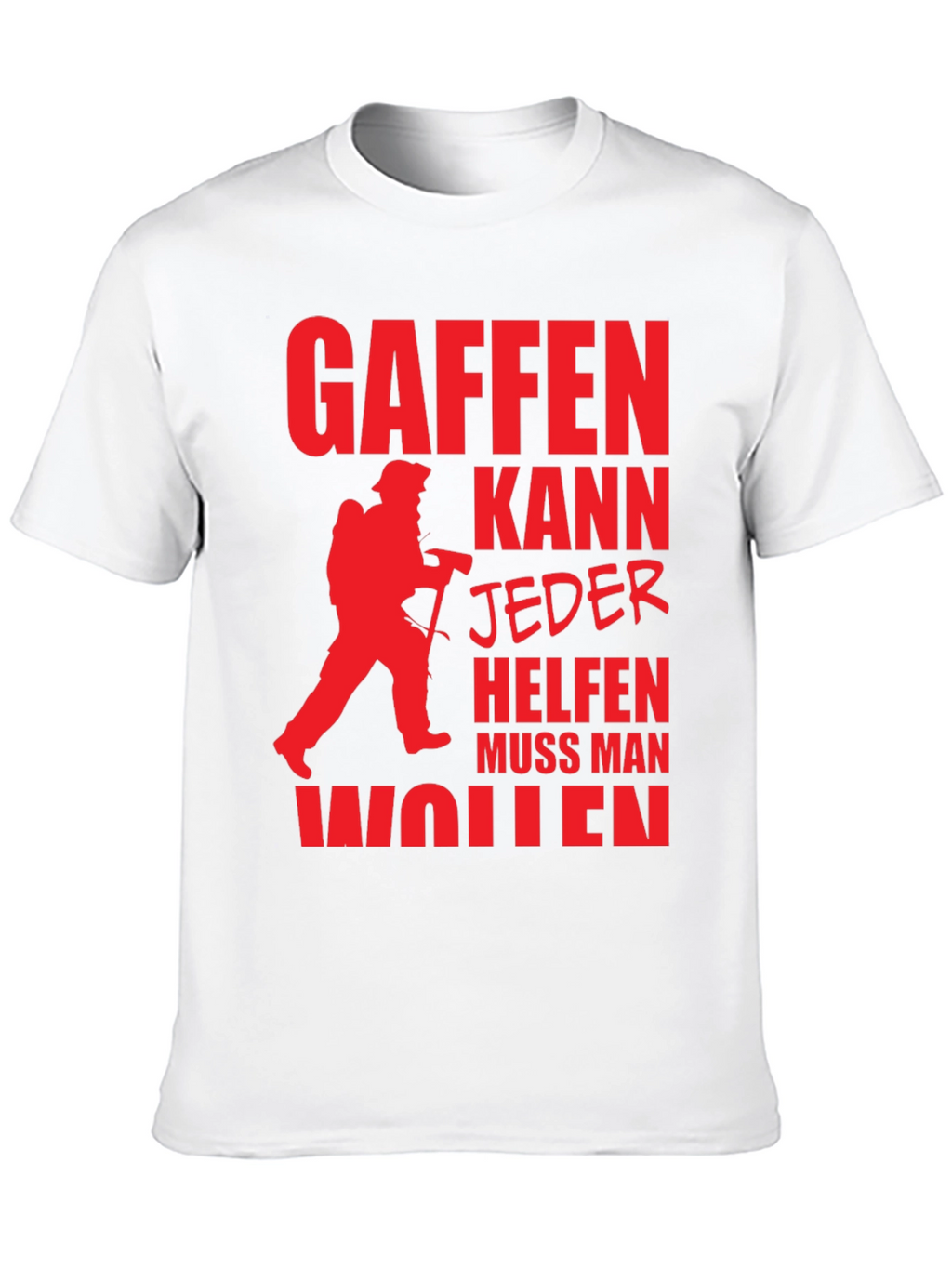 Firefighter Graphic Tee - Helping is a Must