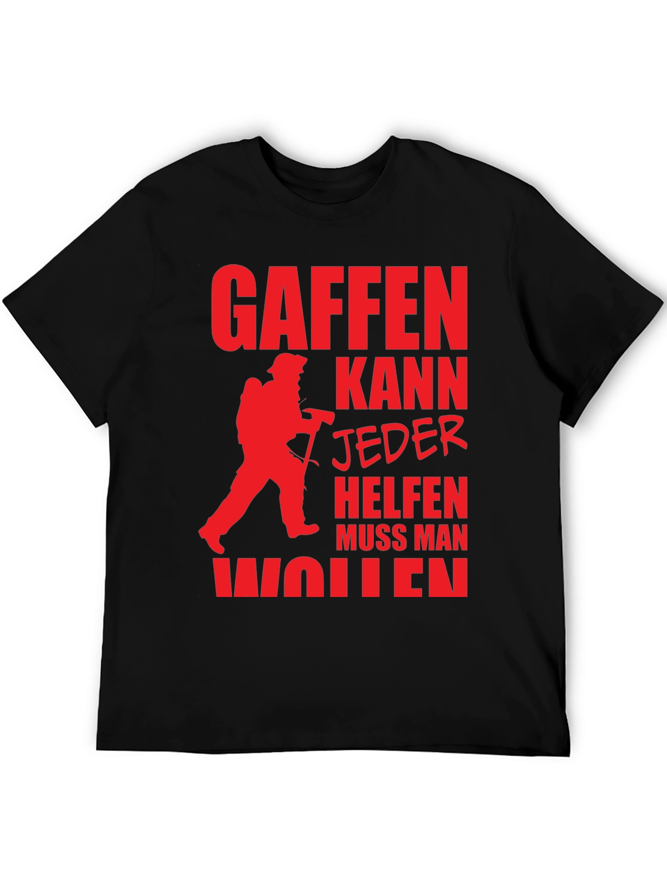 Firefighter Graphic Tee - Helping is a Must