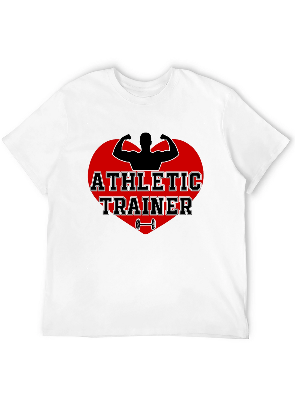 Athletic Trainer Heart Graphic T-Shirt