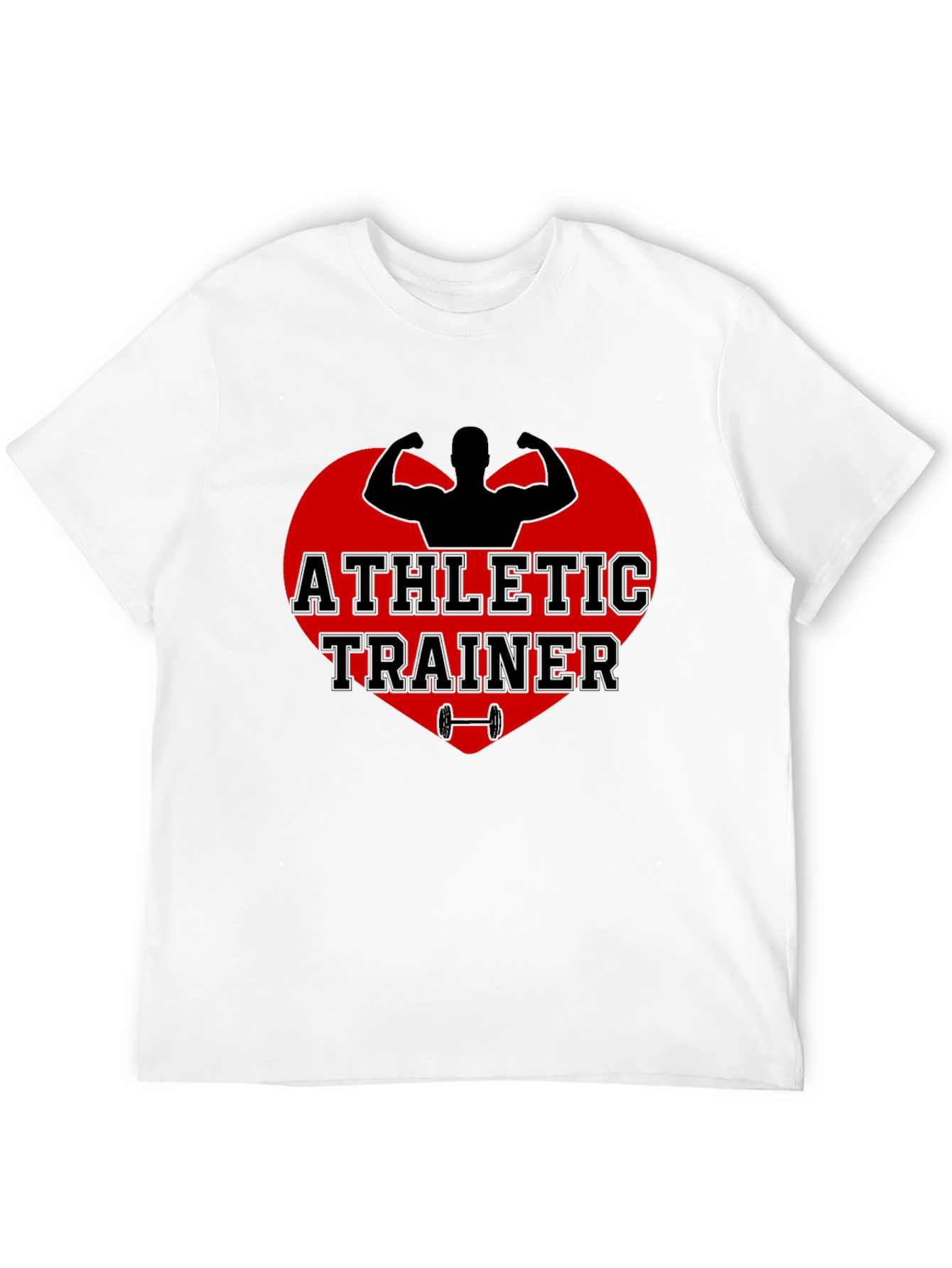 Athletic Trainer Heart Graphic T-Shirt