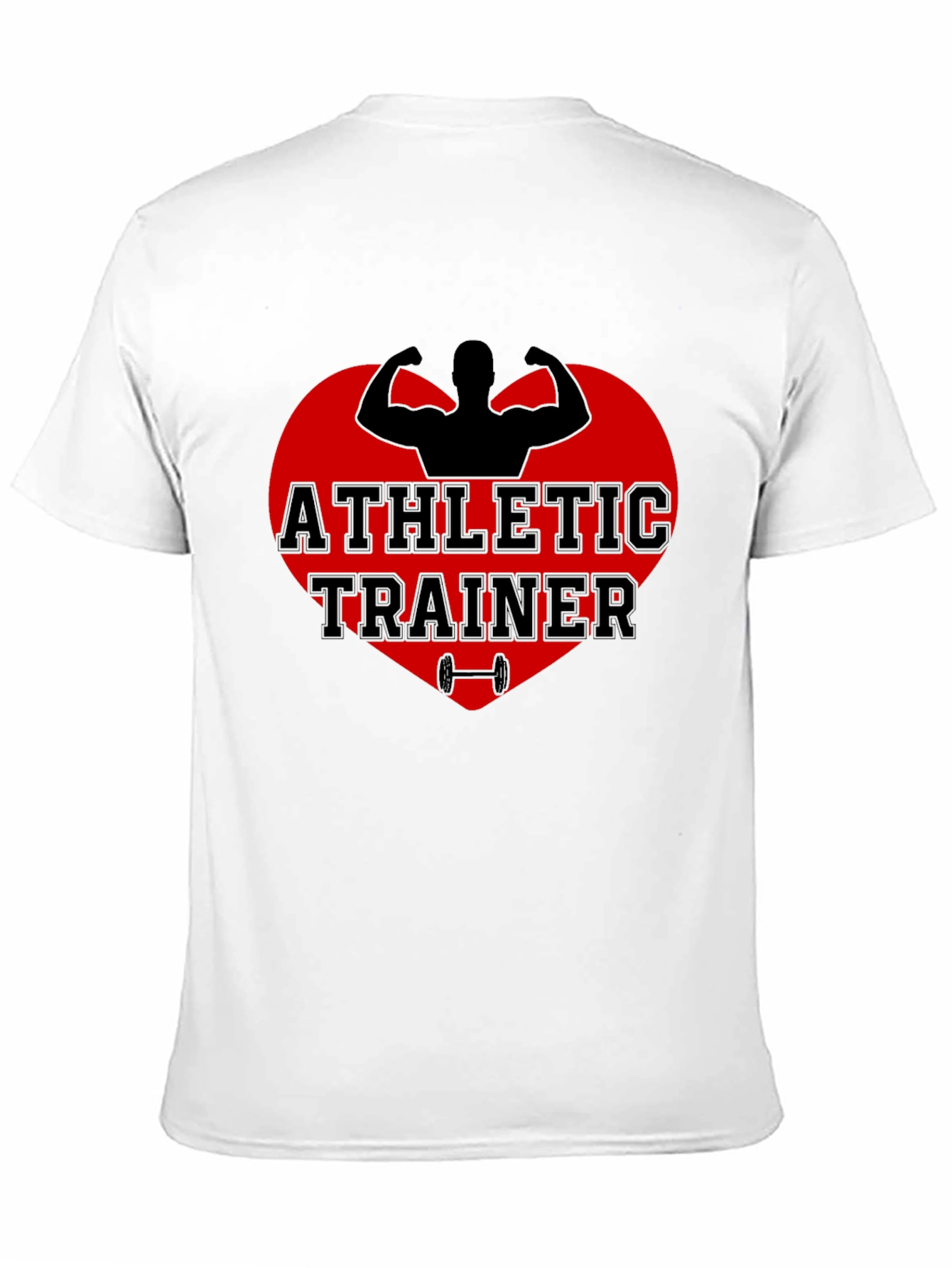 Athletic Trainer Heart Graphic T-Shirt