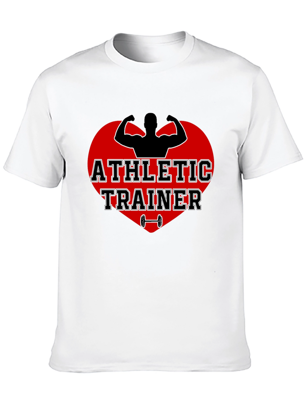 Athletic Trainer Heart Graphic T-Shirt