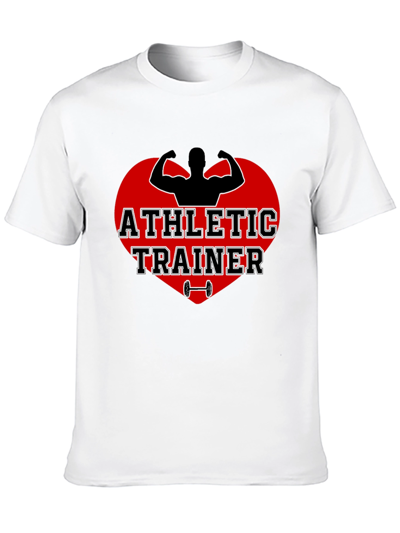 Athletic Trainer Heart Graphic T-Shirt