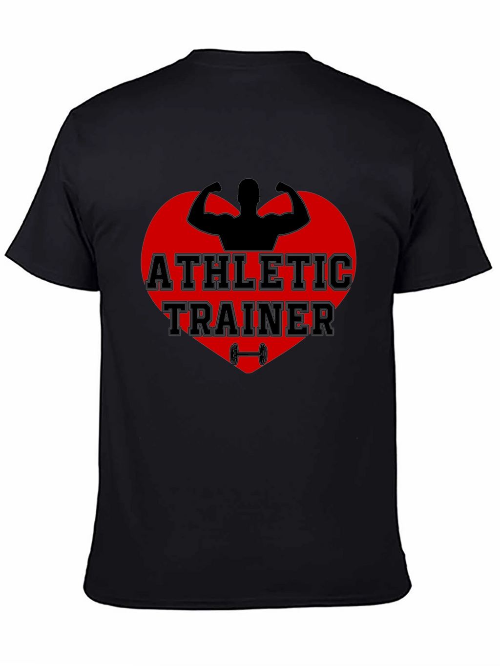 Athletic Trainer Heart Graphic T-Shirt