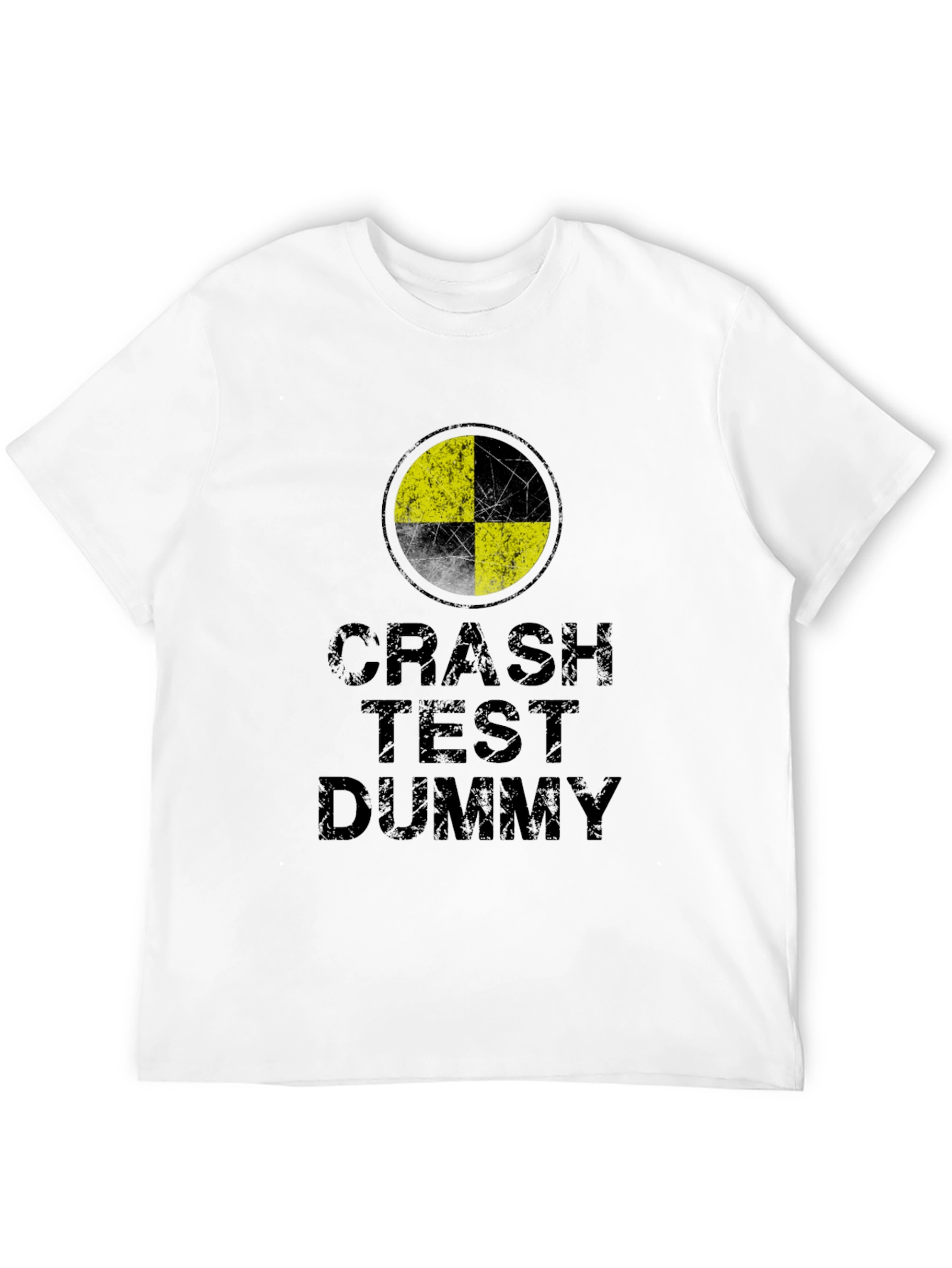 Crash Test Dummy Black Graphic Tee