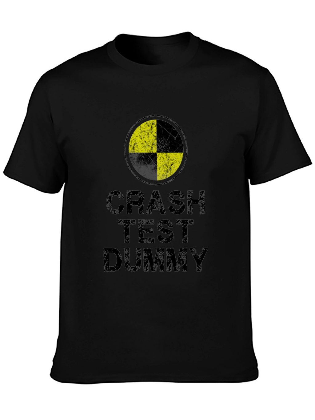 Crash Test Dummy Black Graphic Tee