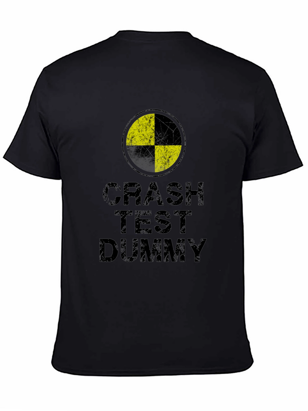 Crash Test Dummy Black Graphic Tee
