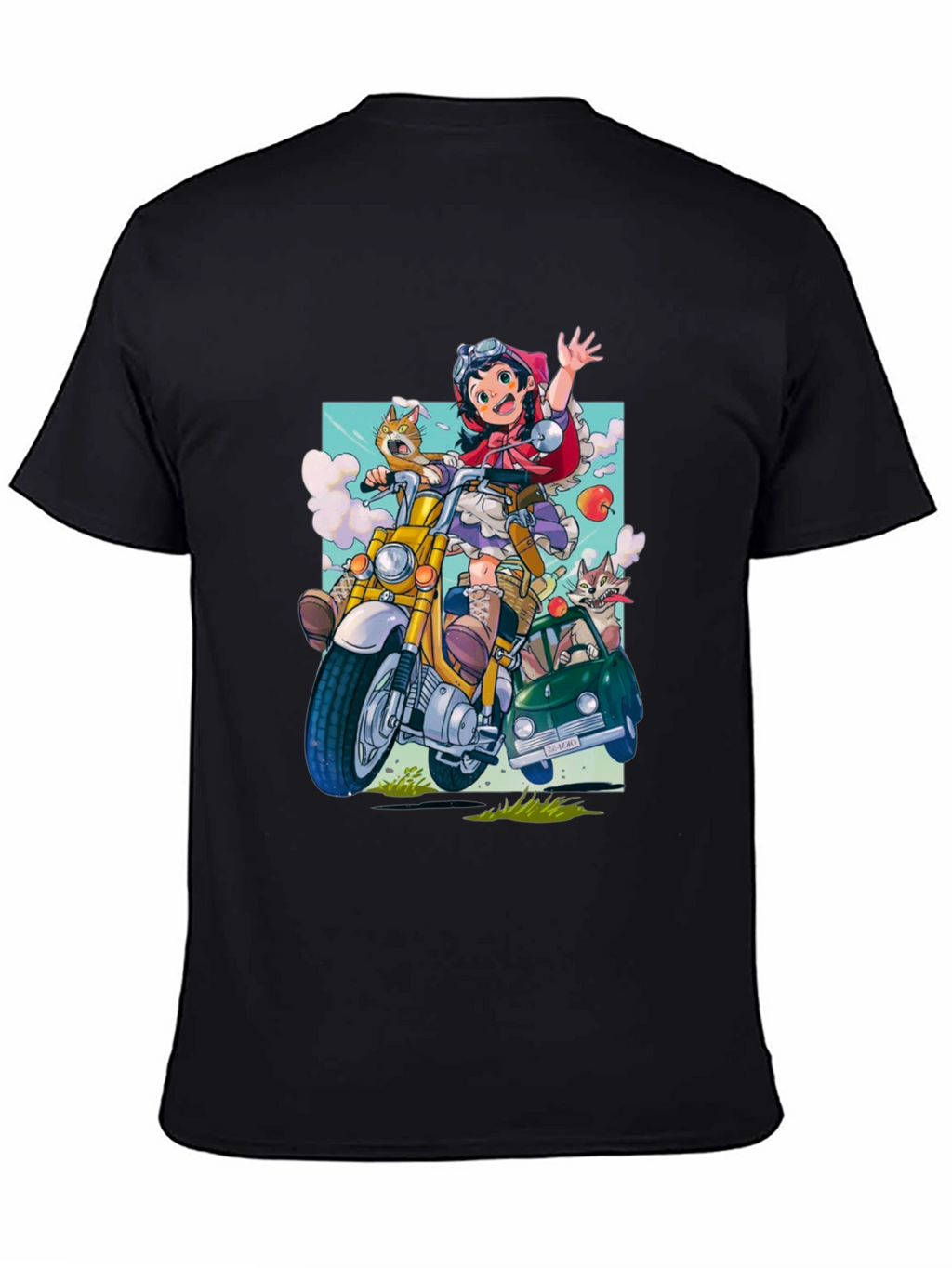 Anime Style Graphic T-Shirt